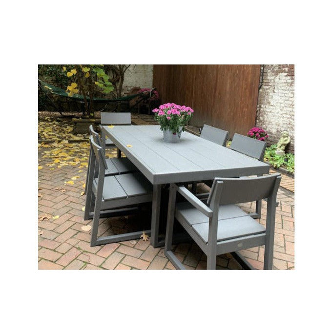 POLYWOOD Edge Outdoor Dining Table 78" x 40"