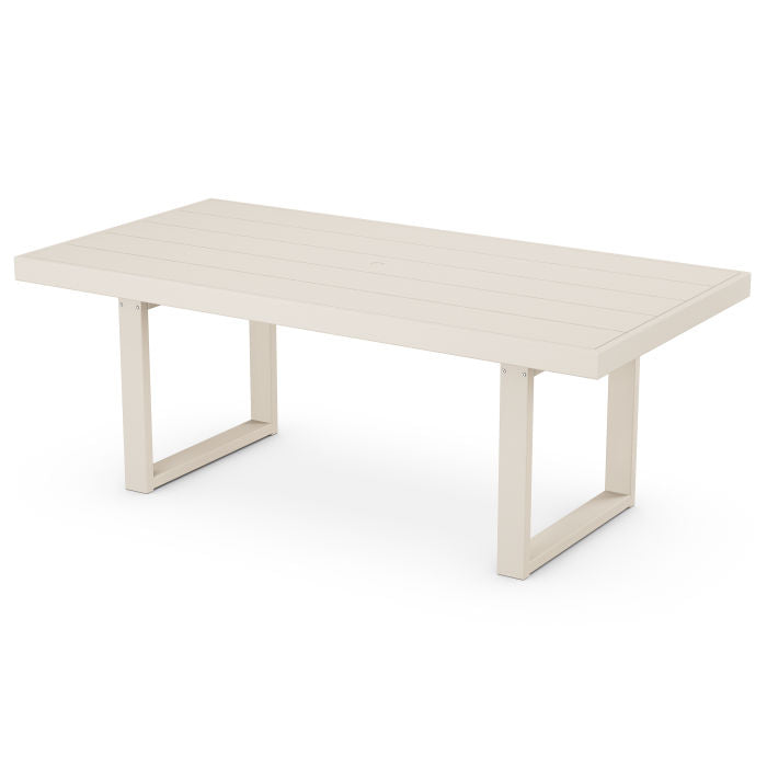 POLYWOOD Edge Outdoor Dining Table 78&quot; x 40&quot;