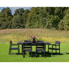 Polywood EDGE 7-Piece 78&quot; Dining Set Shown in Vintage Coffee - other colors available