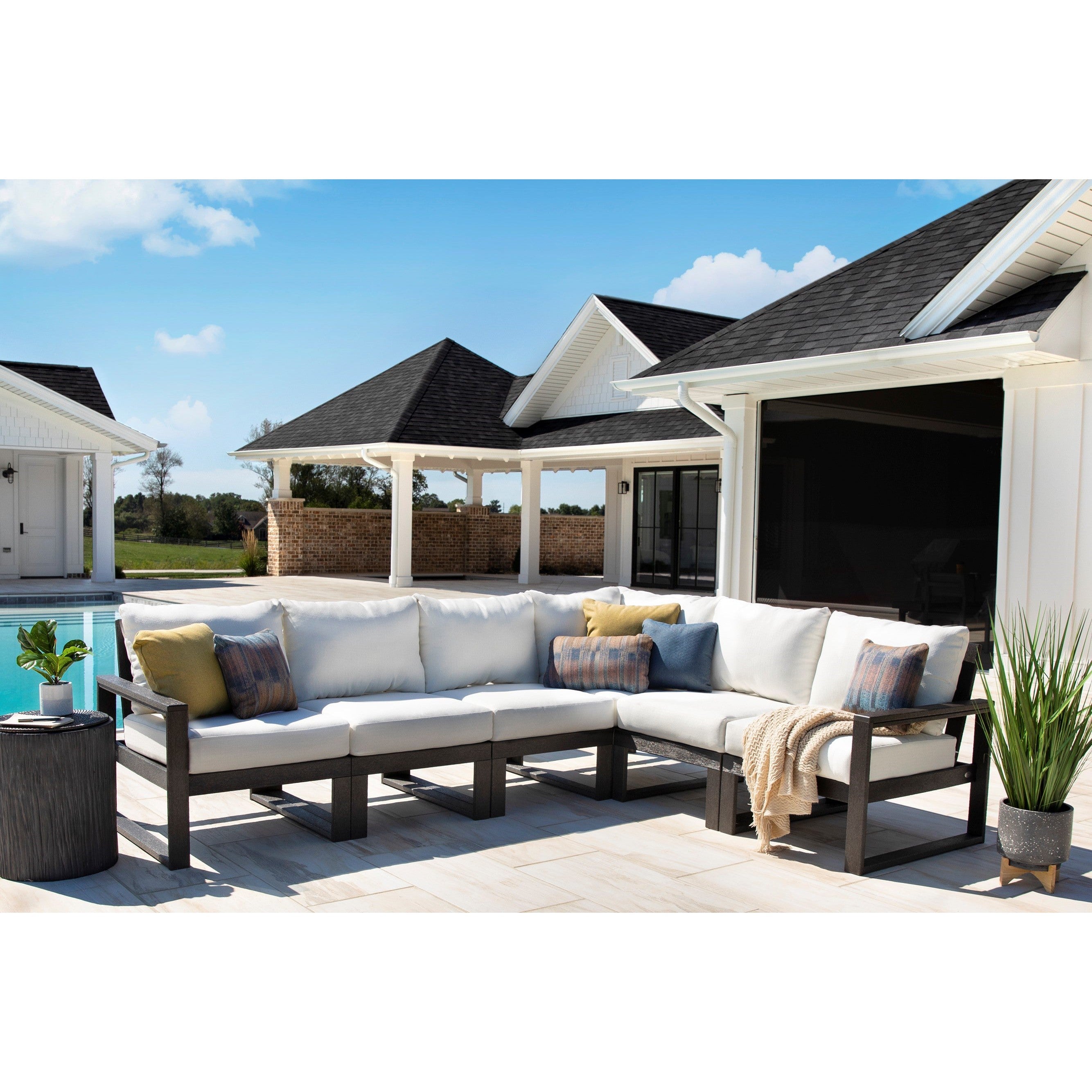 Polywood EDGE Outdoor pc Deep Seating Sectional