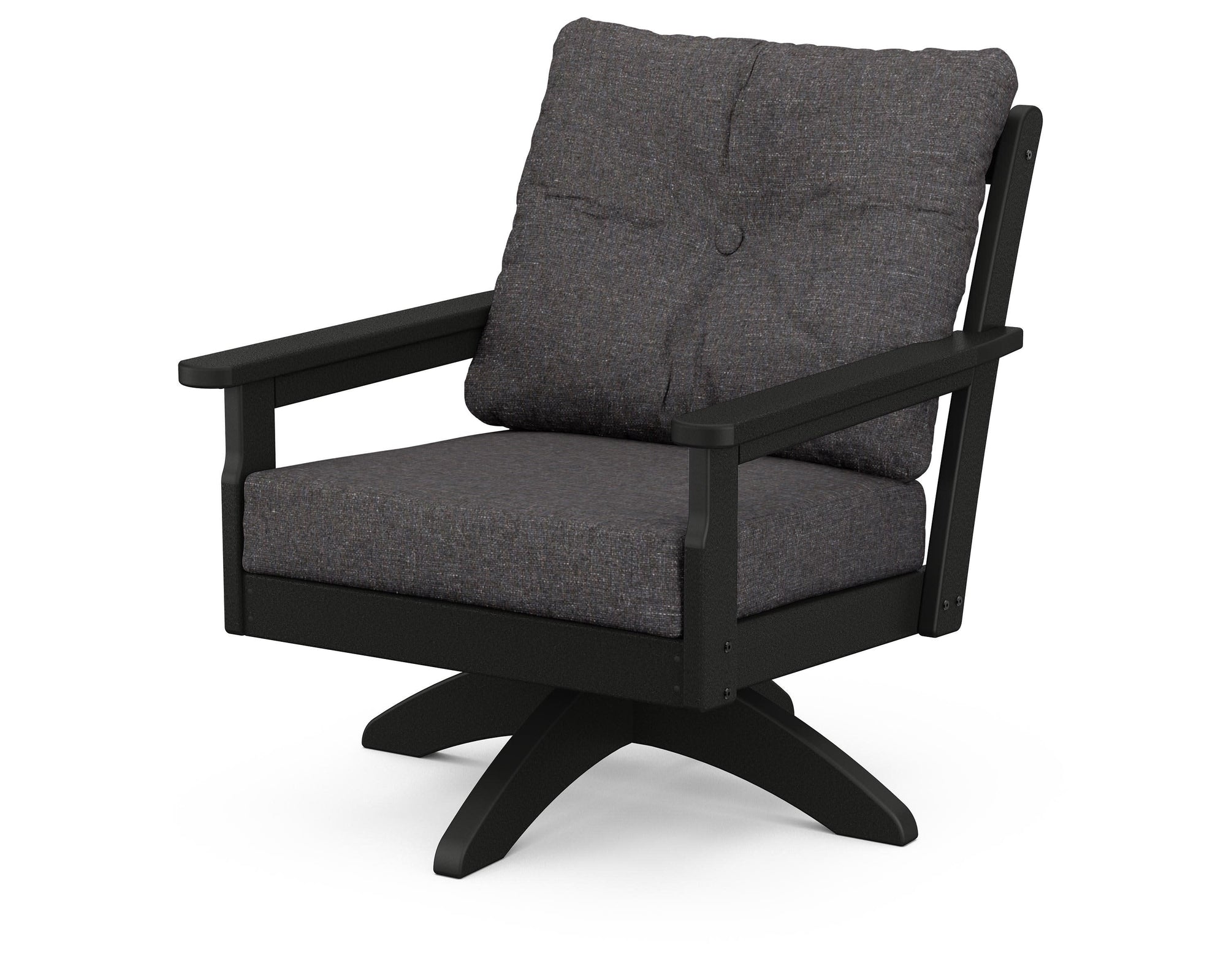 Polywood Vineyard Deep Seating Swivel Chair