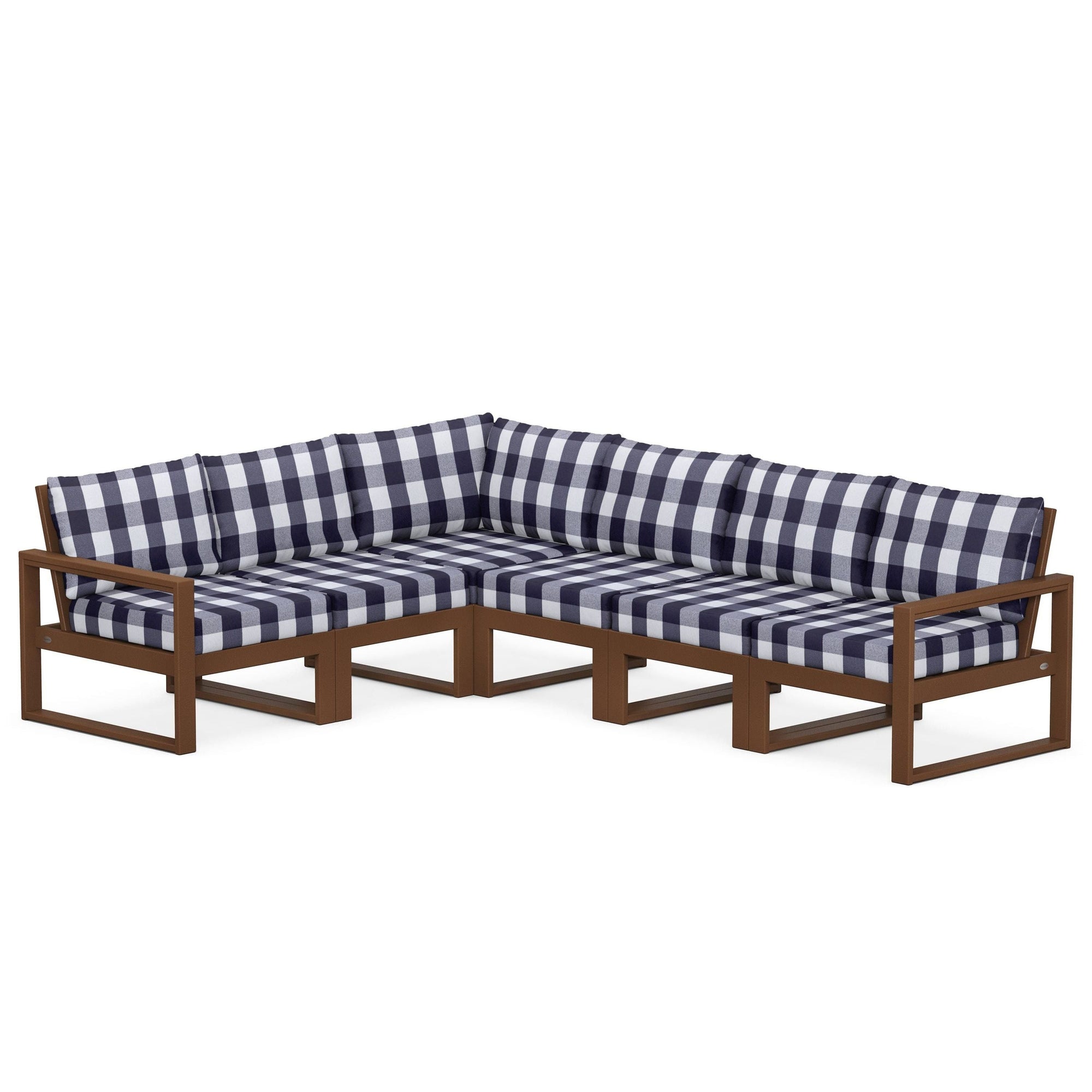 Polywood EDGE 6-Piece Modular Deep Seating Set