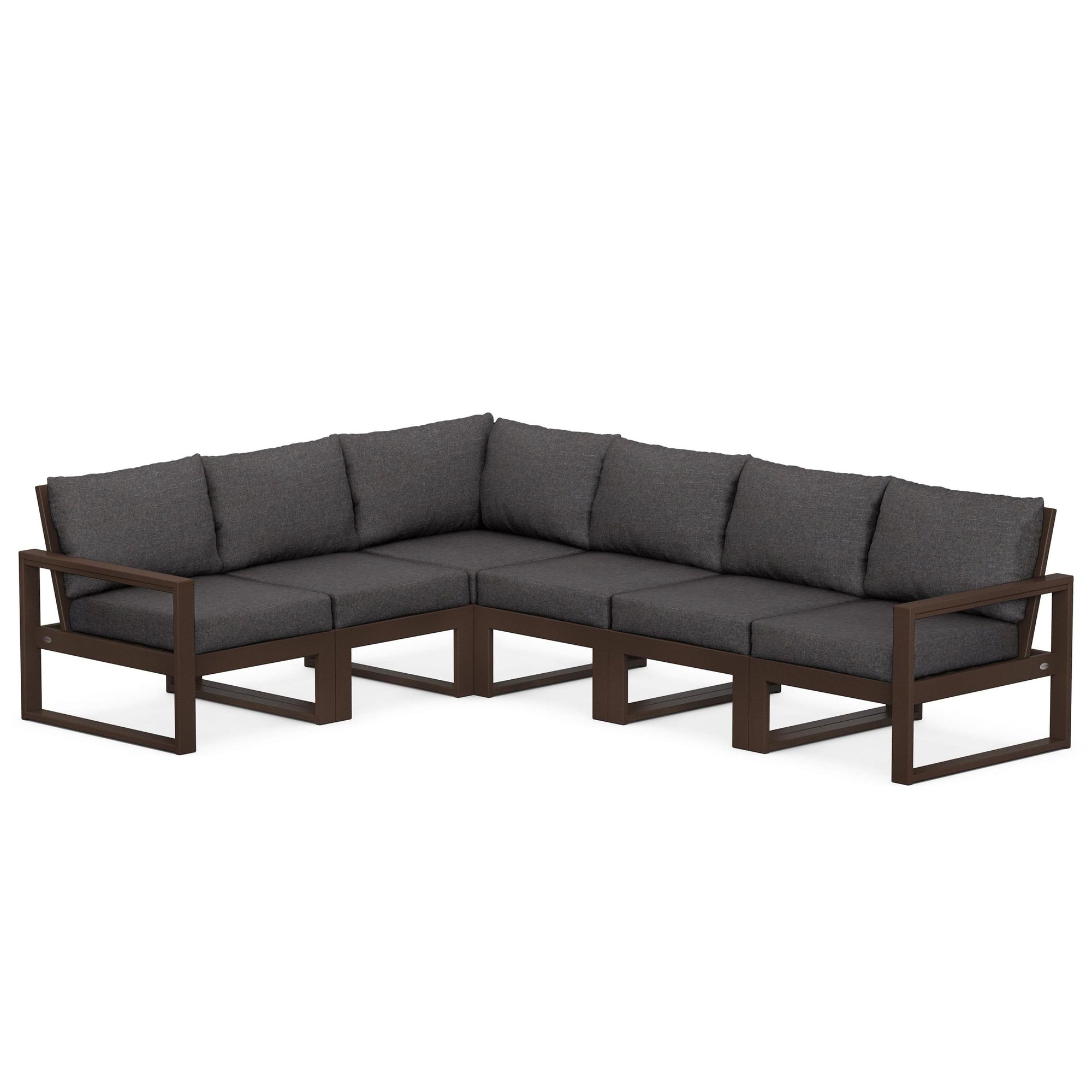 Polywood EDGE 6-Piece Modular Deep Seating Set