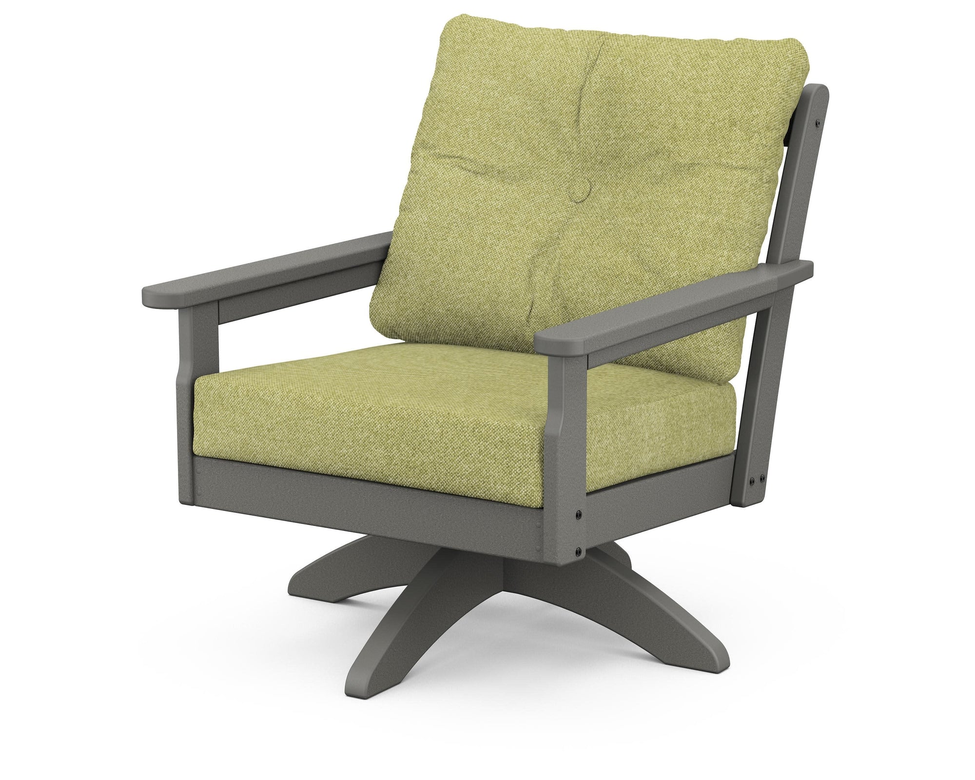 Polywood Vineyard Deep Seating Swivel Chair