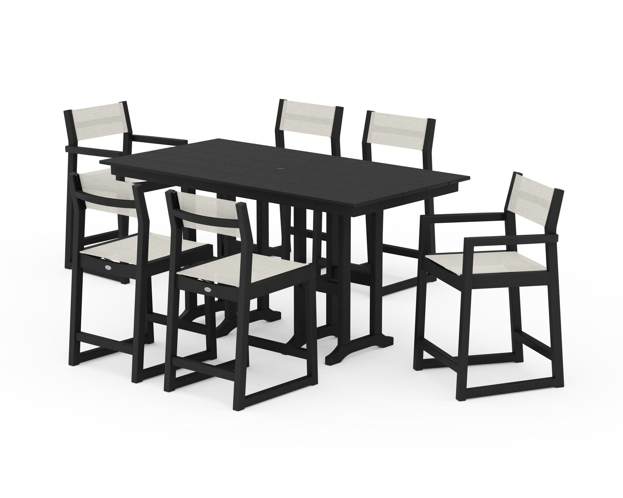 EDGE Sling 7-Piece Farmhouse Counter Set