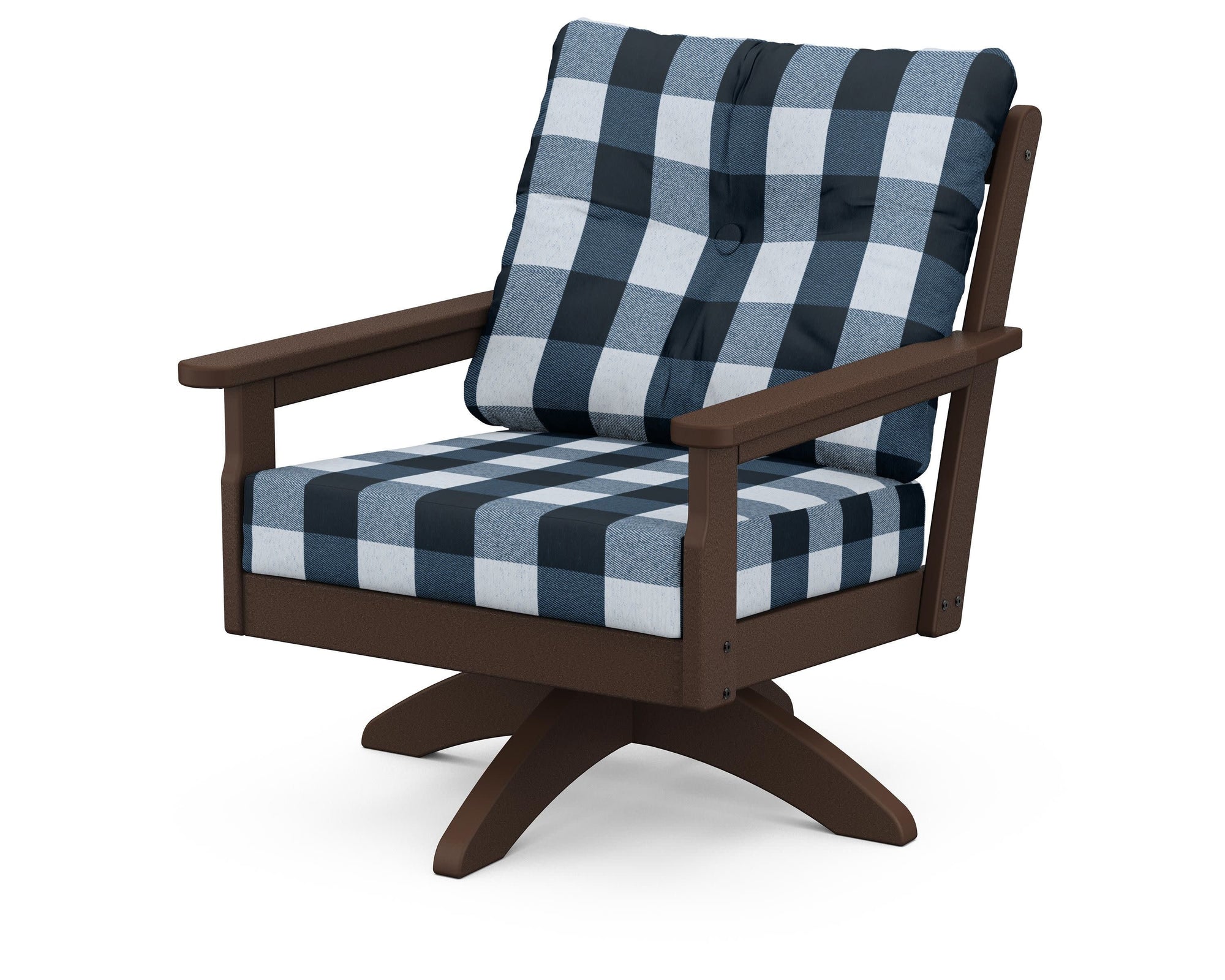 Polywood Vineyard Deep Seating Swivel Chair
