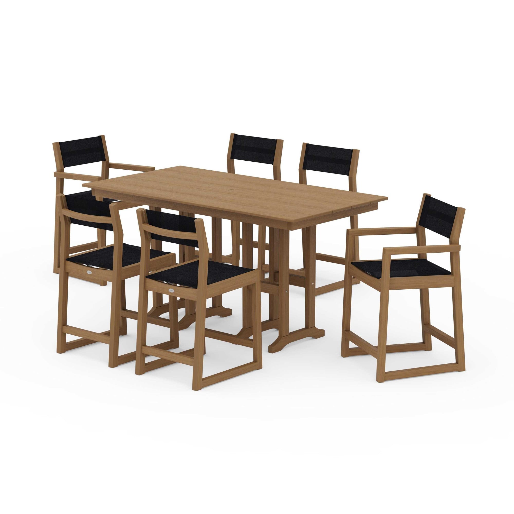 EDGE Sling 7-Piece Farmhouse Counter Set