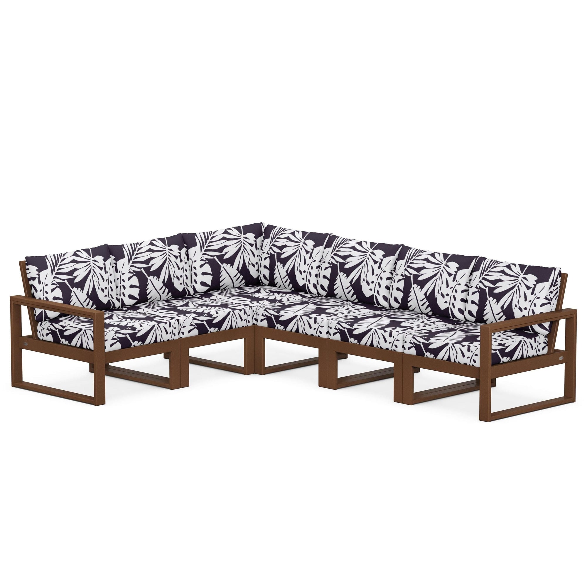 Polywood EDGE 6-Piece Modular Deep Seating Set