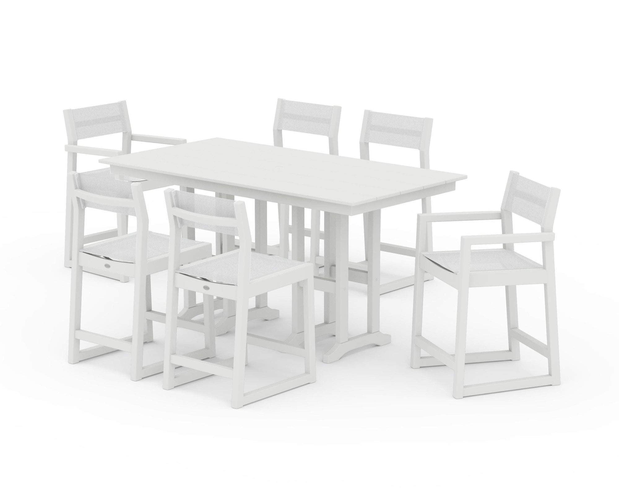 EDGE Sling 7-Piece Farmhouse Counter Set