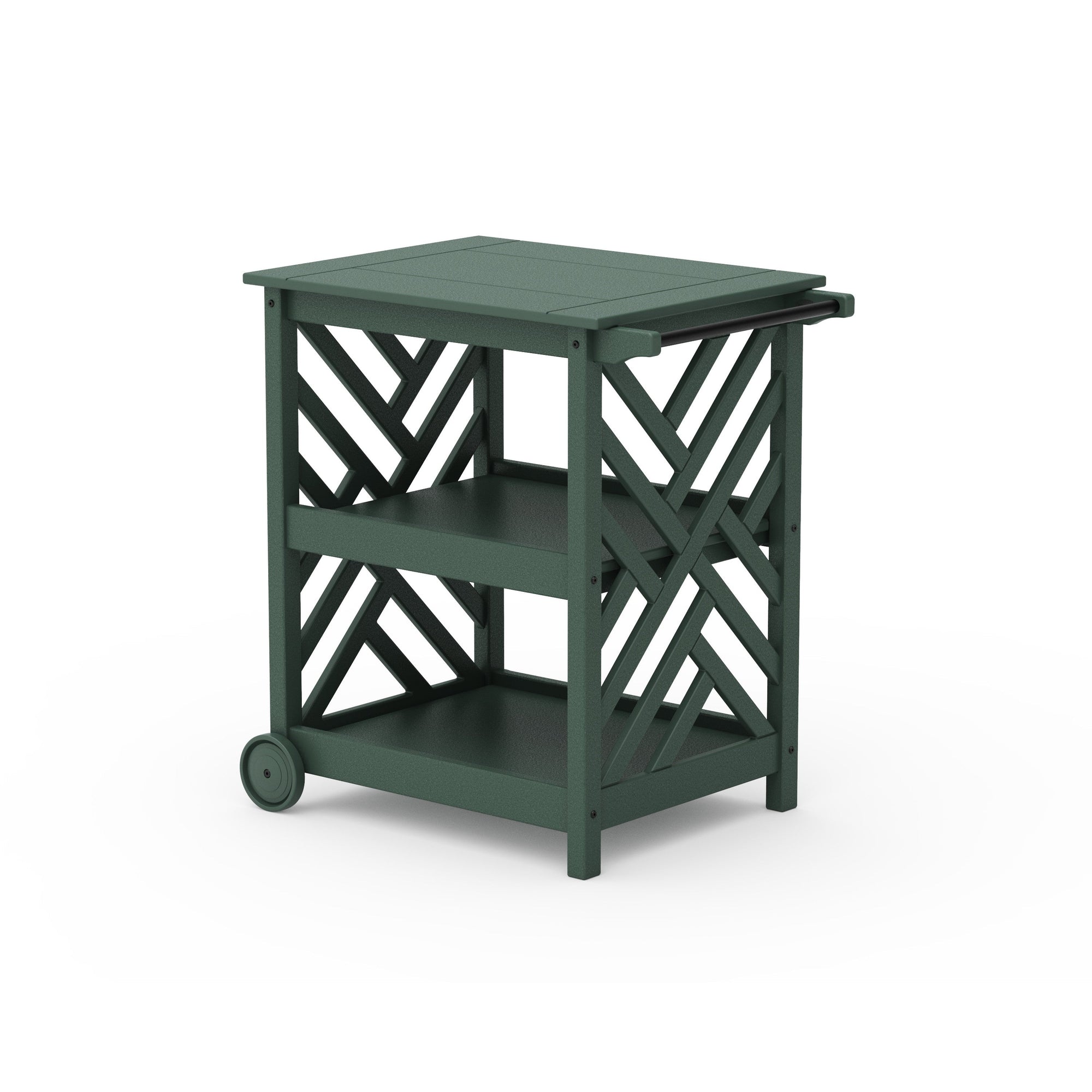 Polywood Chippendale Bar Cart