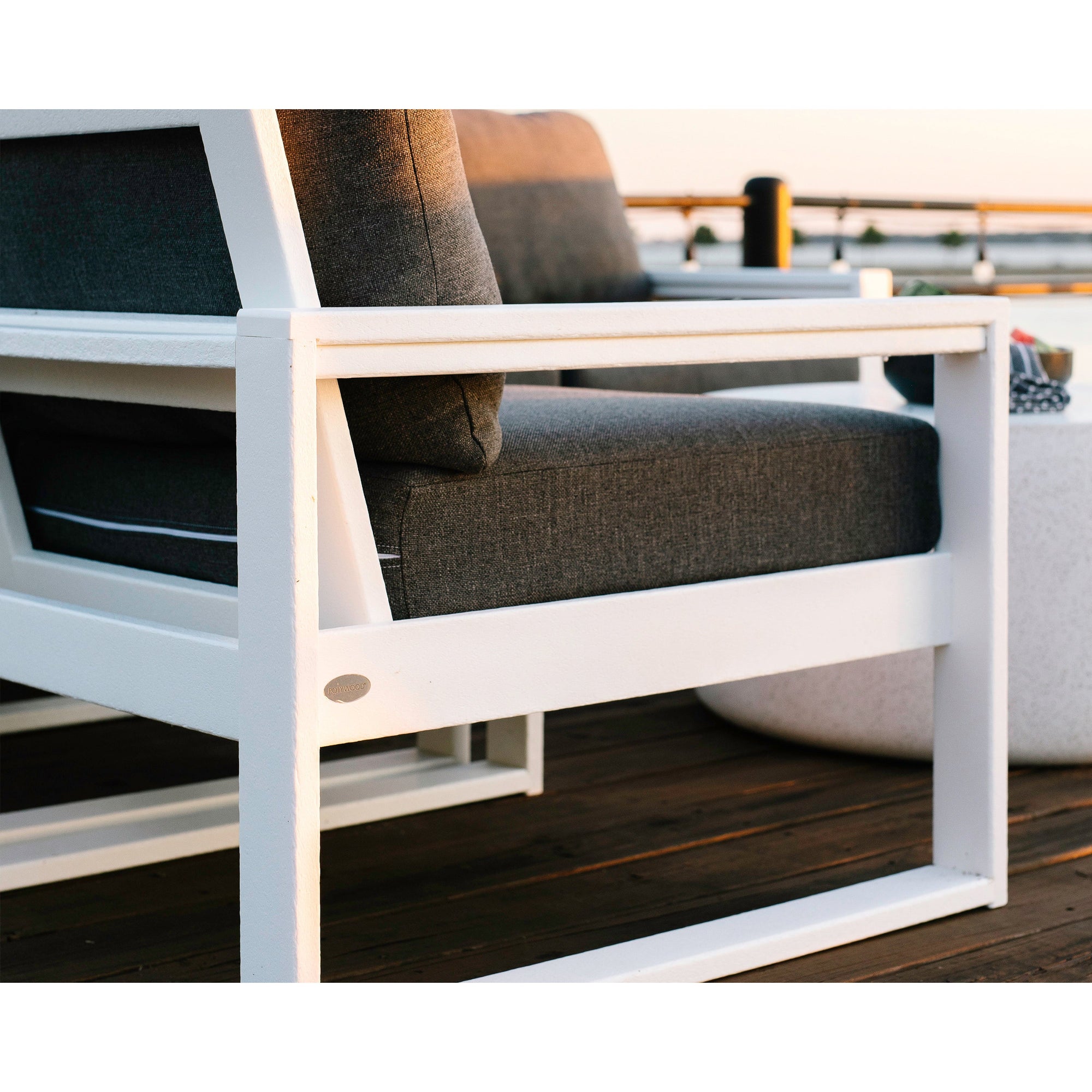 Polywood EDGE 6-Piece Modular Deep Seating Set