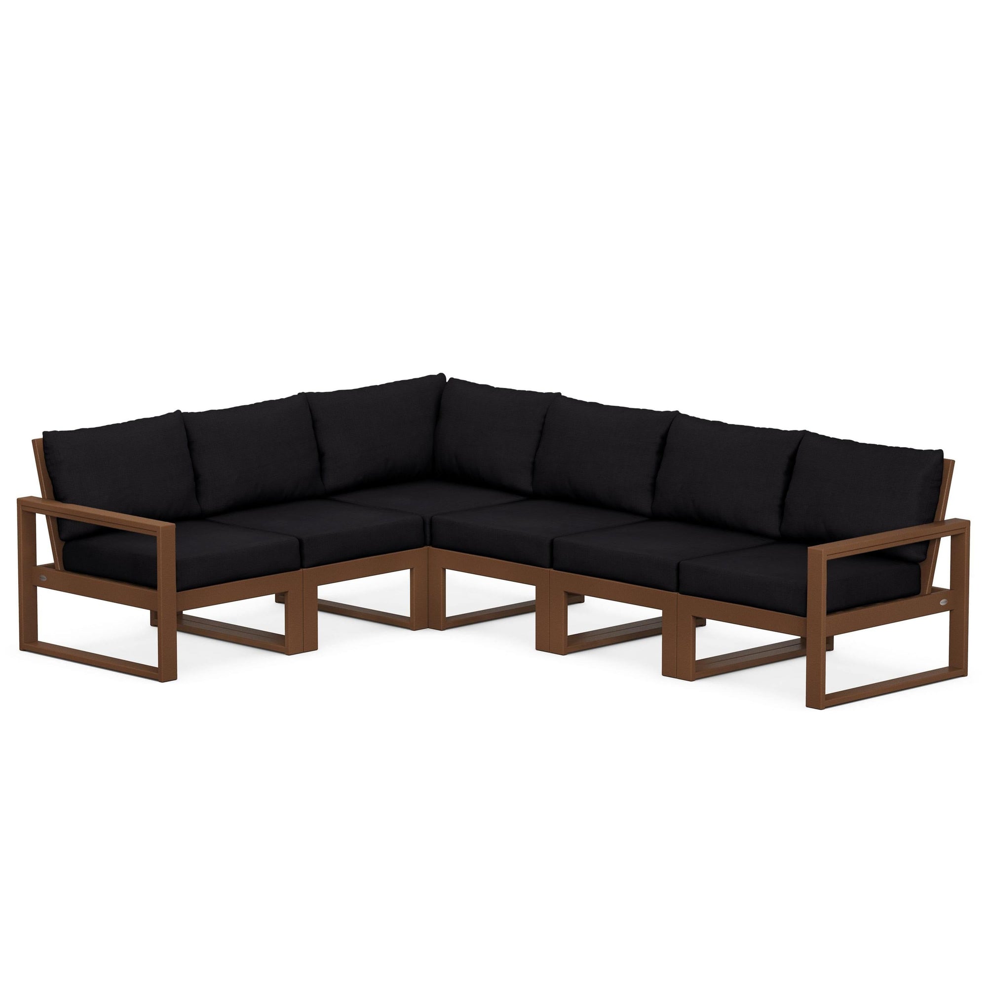 Polywood EDGE 6-Piece Modular Deep Seating Set