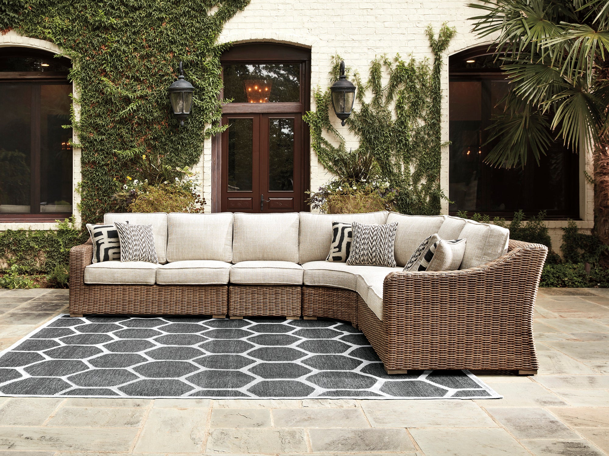 Fire Island Mist Outdoor Sectional