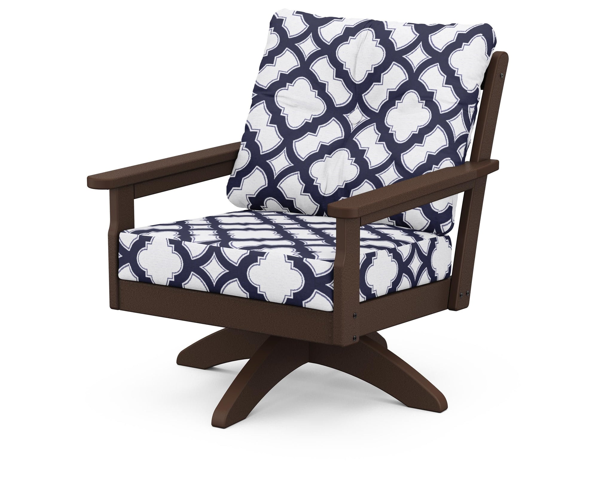 Polywood Vineyard Deep Seating Swivel Chair