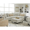 Flange Pewter 5pc Sectional Sofa