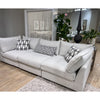Flange 3pc Pewter Modular Sofa