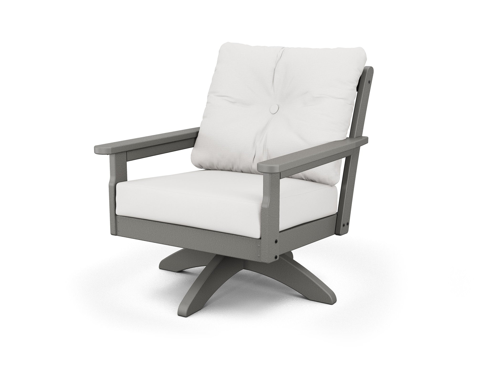 Polywood Vineyard Deep Seating Swivel Chair