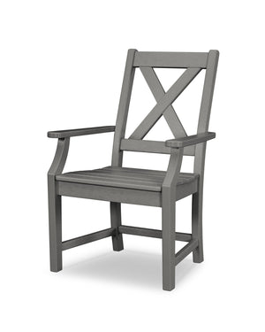 Polywood Braxton Dining Arm Chair - Select Two-Tone — view 2