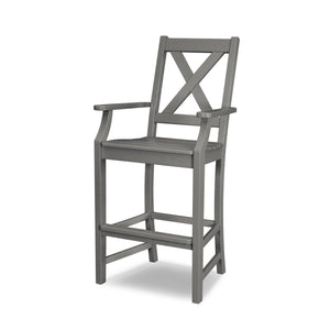 Polywood Braxton Bar Arm Chair - Select Two-Tone — view 1