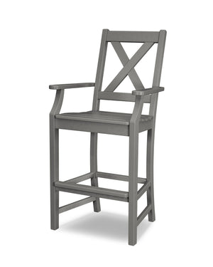 Polywood Braxton Bar Arm Chair - Select Two-Tone — view 3