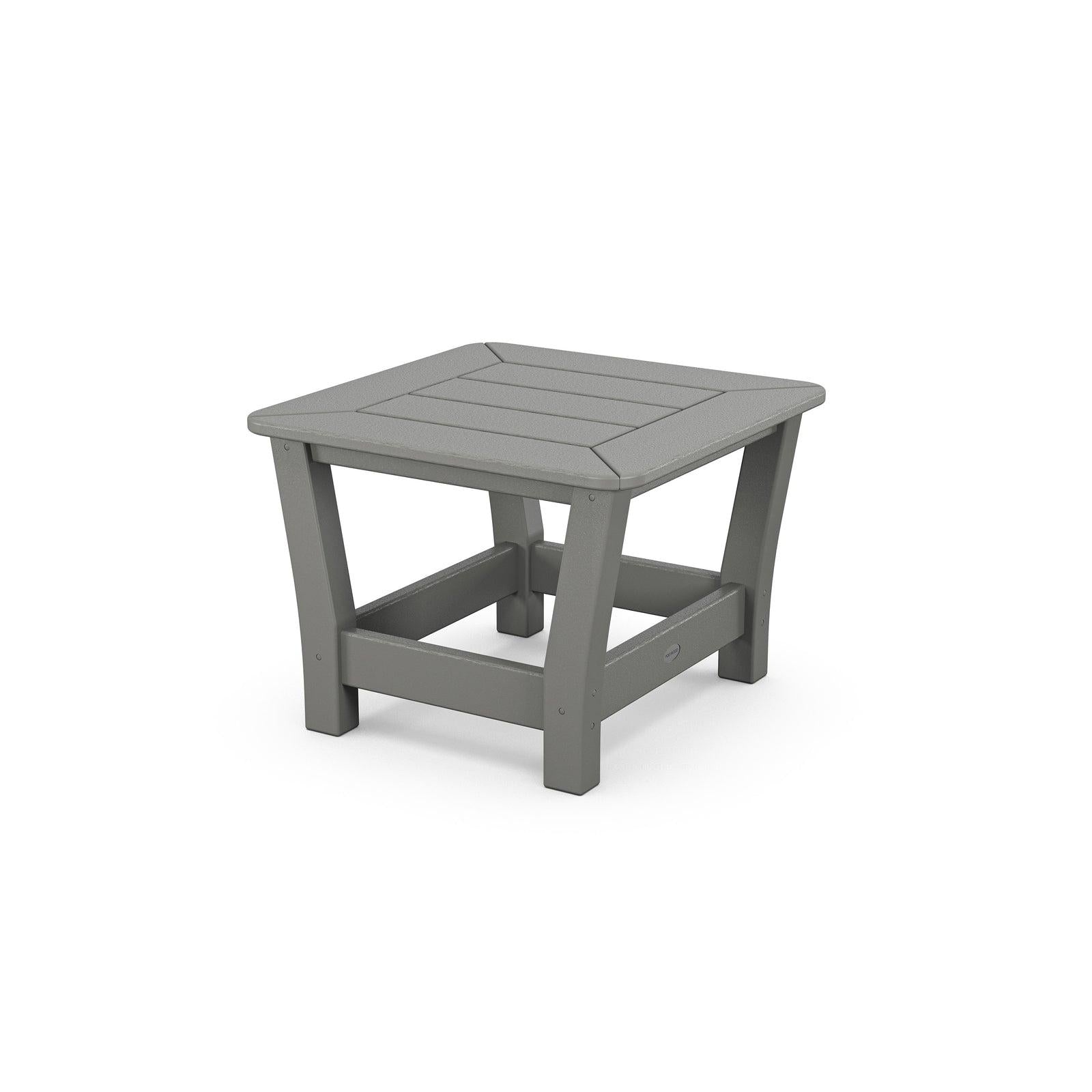 Polywood Harbour Slat End Table - Select Two-Tone