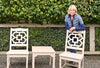Polywood Chinoiserie Outdoor 60&quot; Garden Bench by Martha Stewart