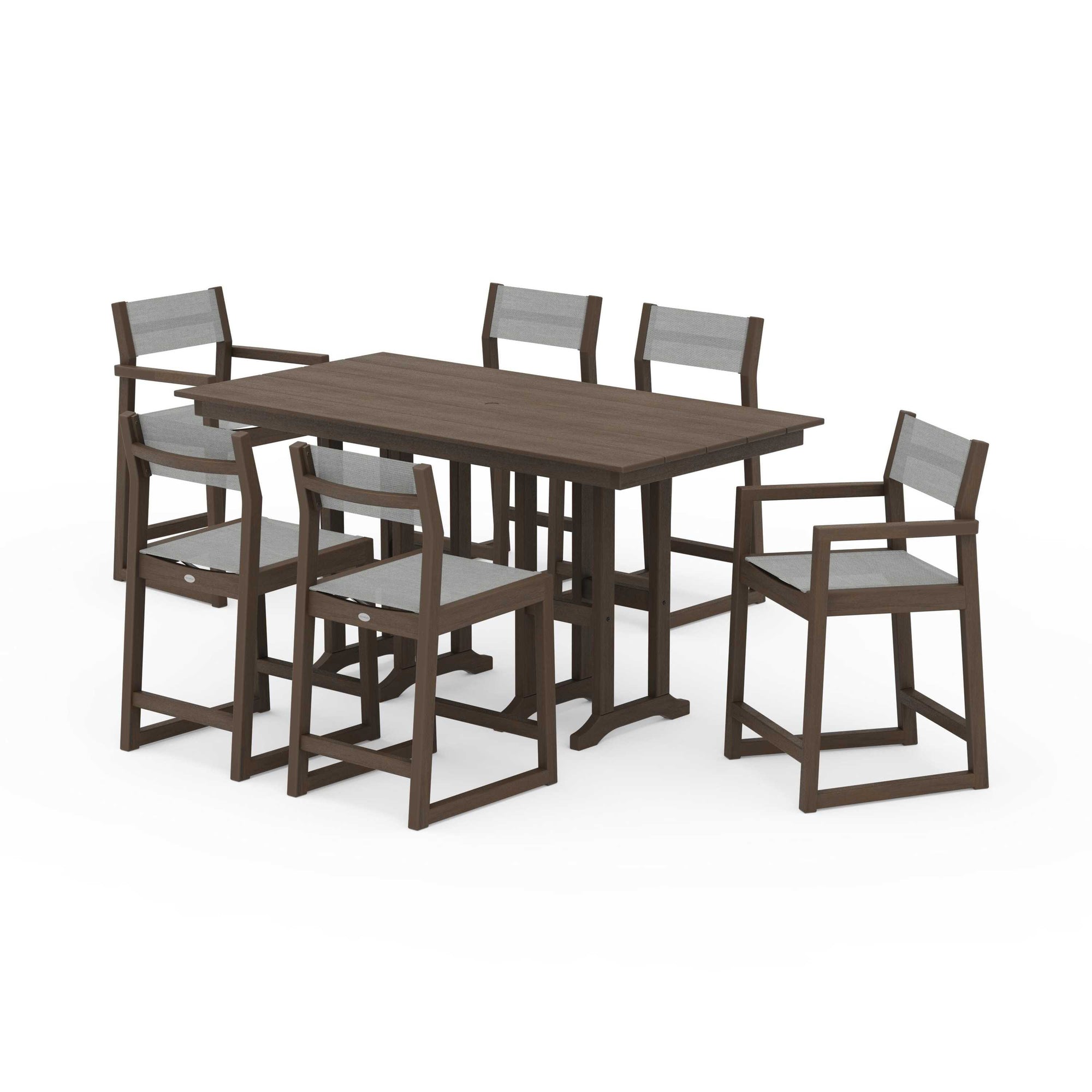 EDGE Sling 7-Piece Farmhouse Counter Set