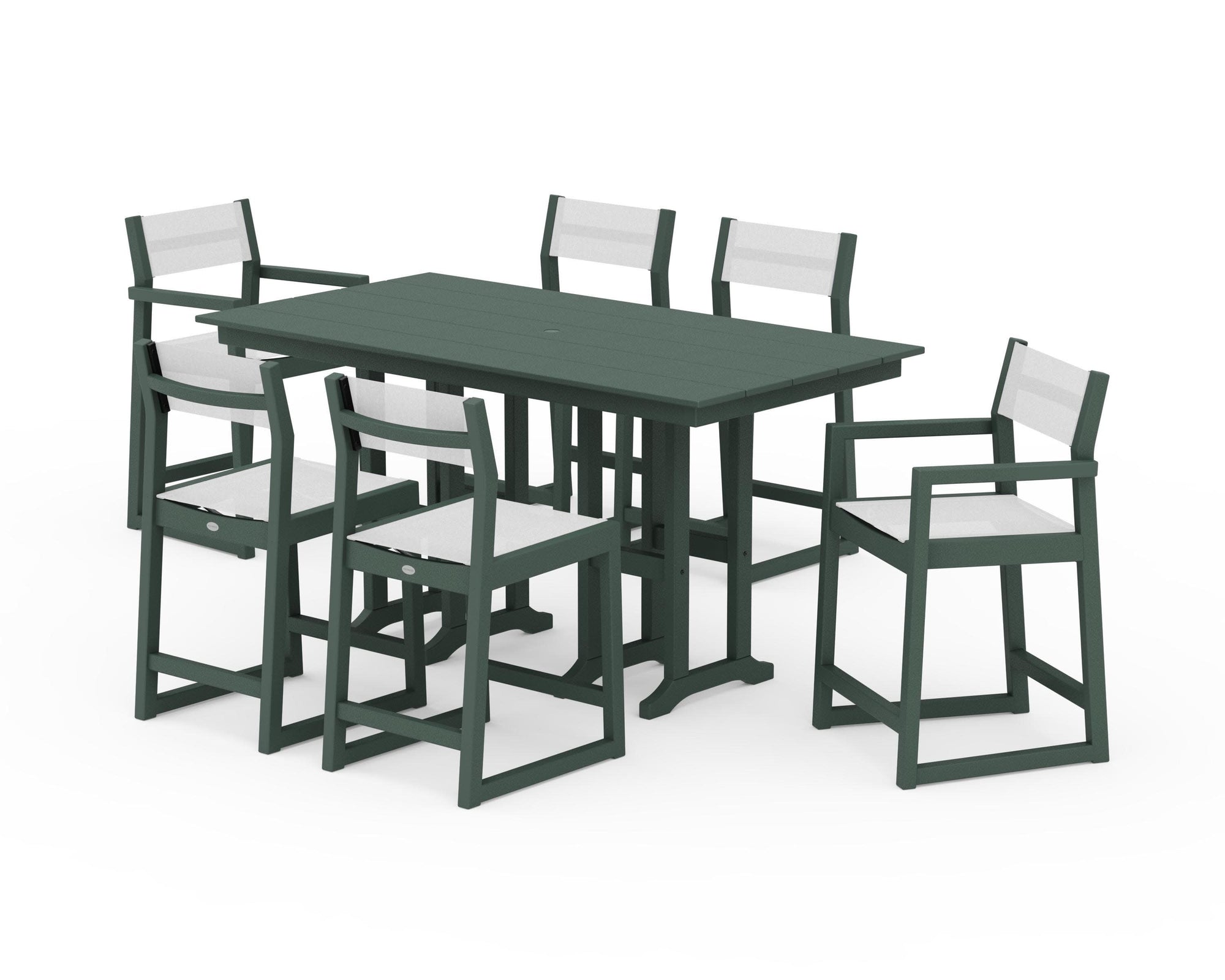 EDGE Sling 7-Piece Farmhouse Counter Set