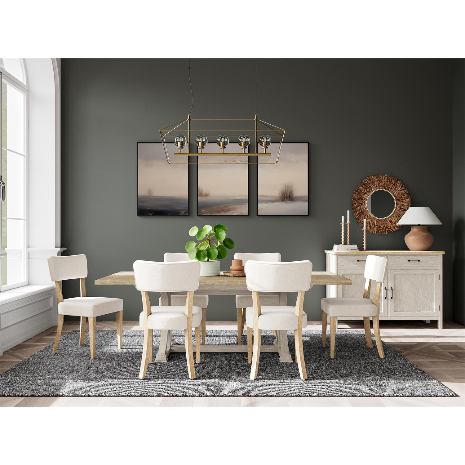 Glendale 72" Rect Dining Table