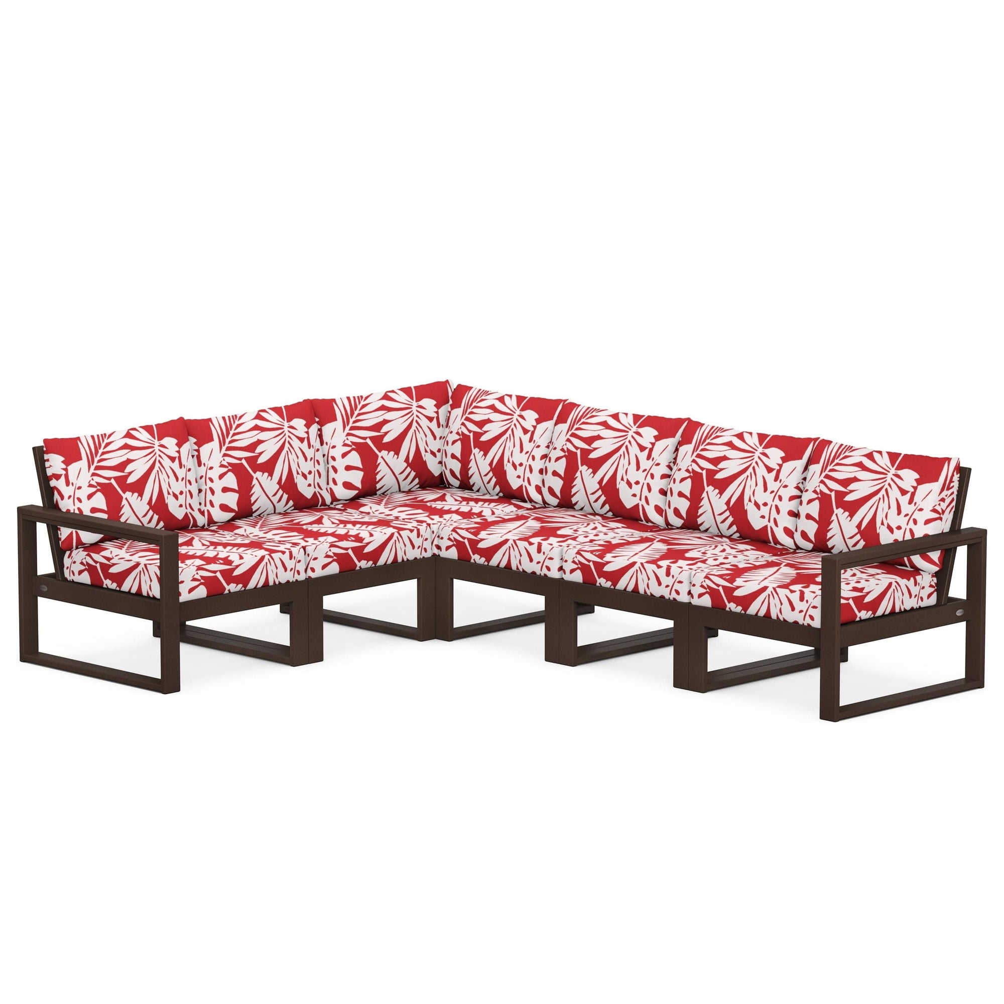 Polywood EDGE 6-Piece Modular Deep Seating Set