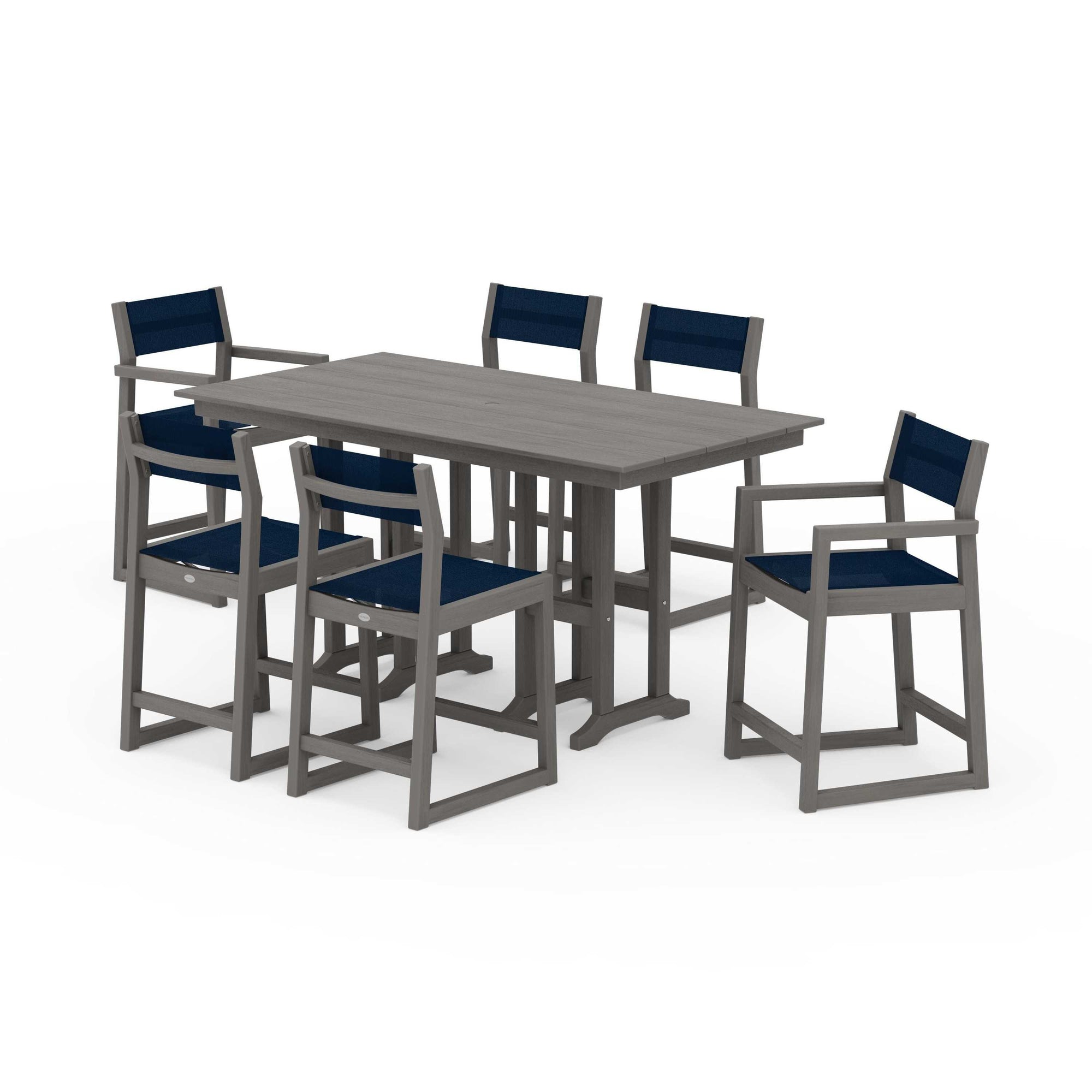 EDGE Sling 7-Piece Farmhouse Counter Set