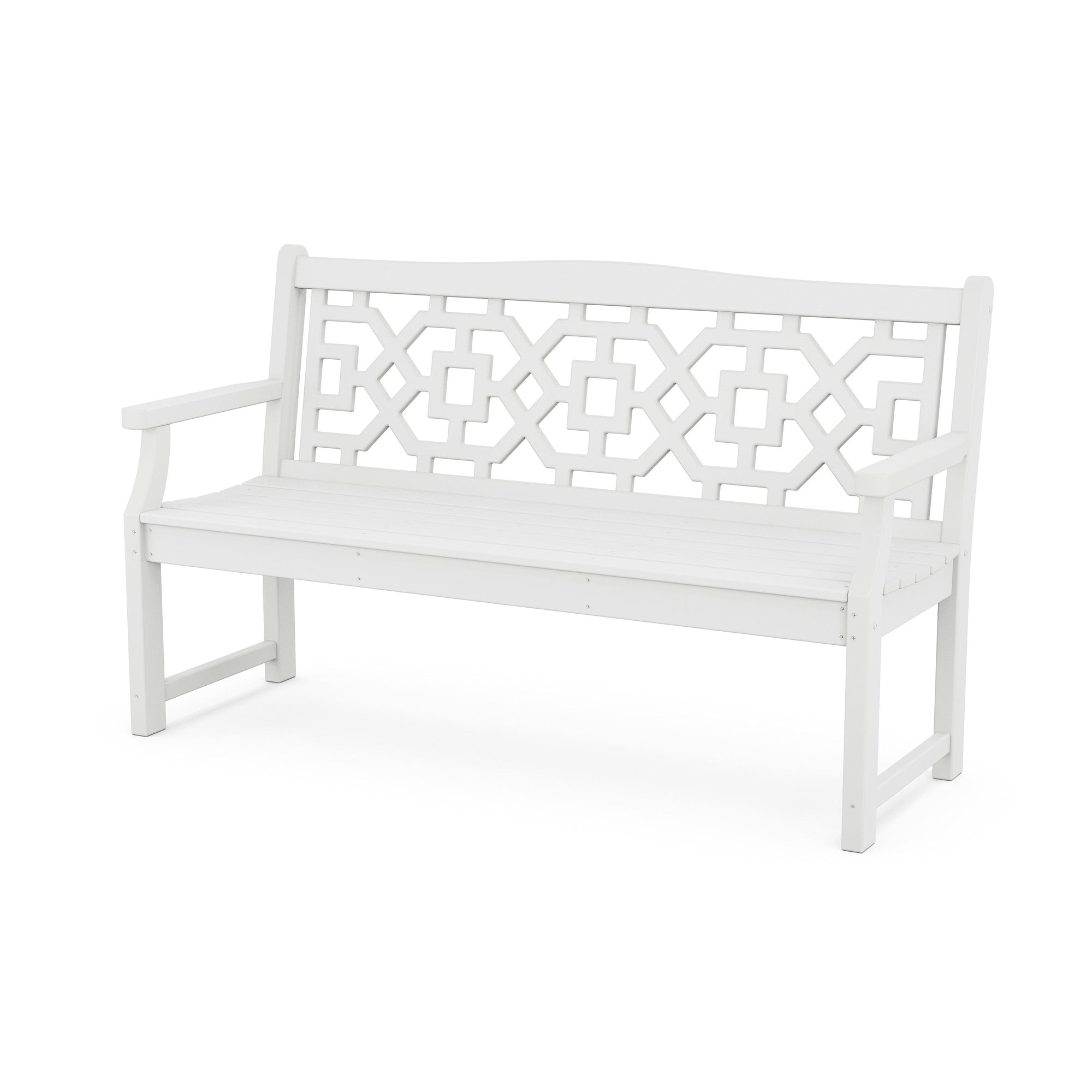Polywood Chinoiserie 60" Garden Bench