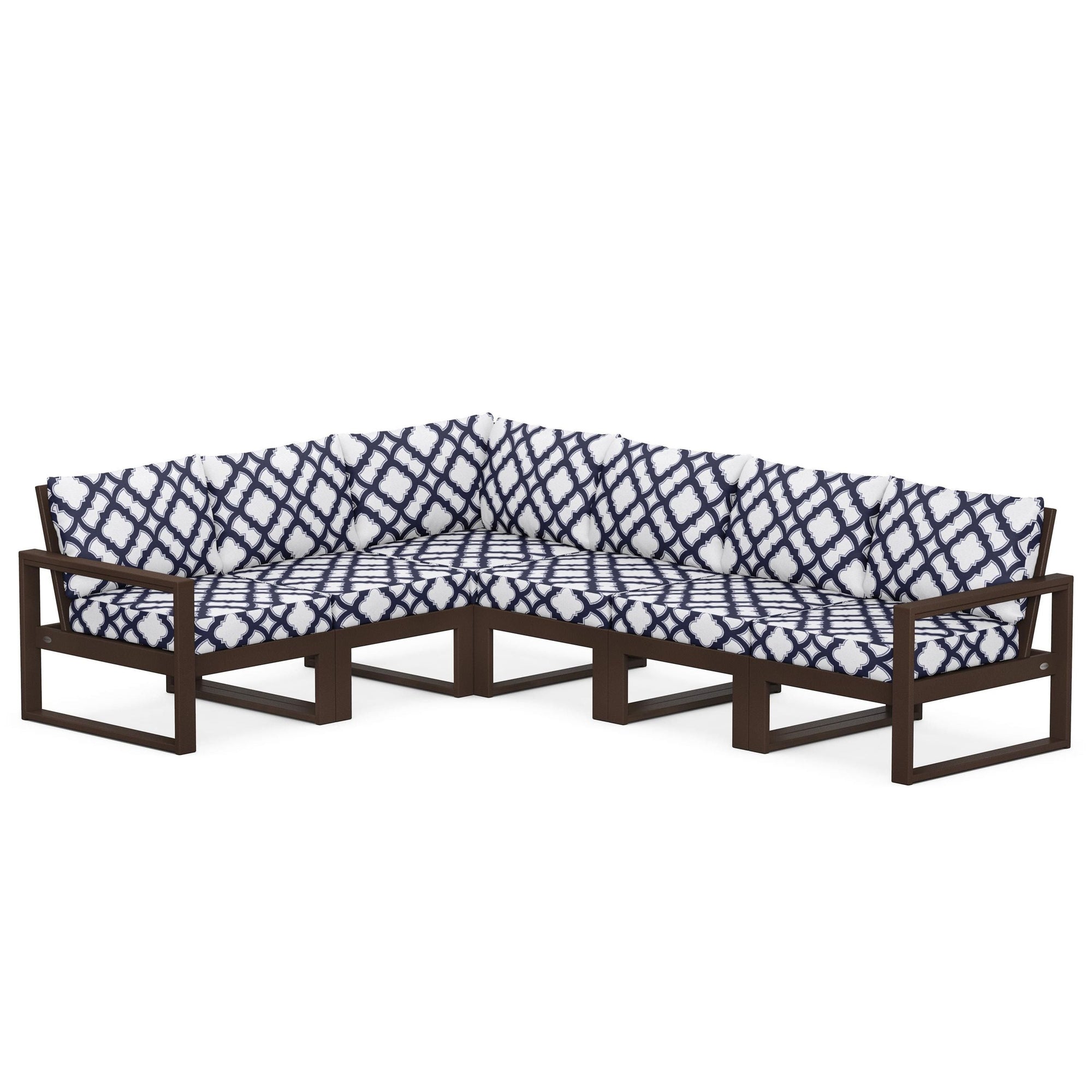 Polywood EDGE 6-Piece Modular Deep Seating Set