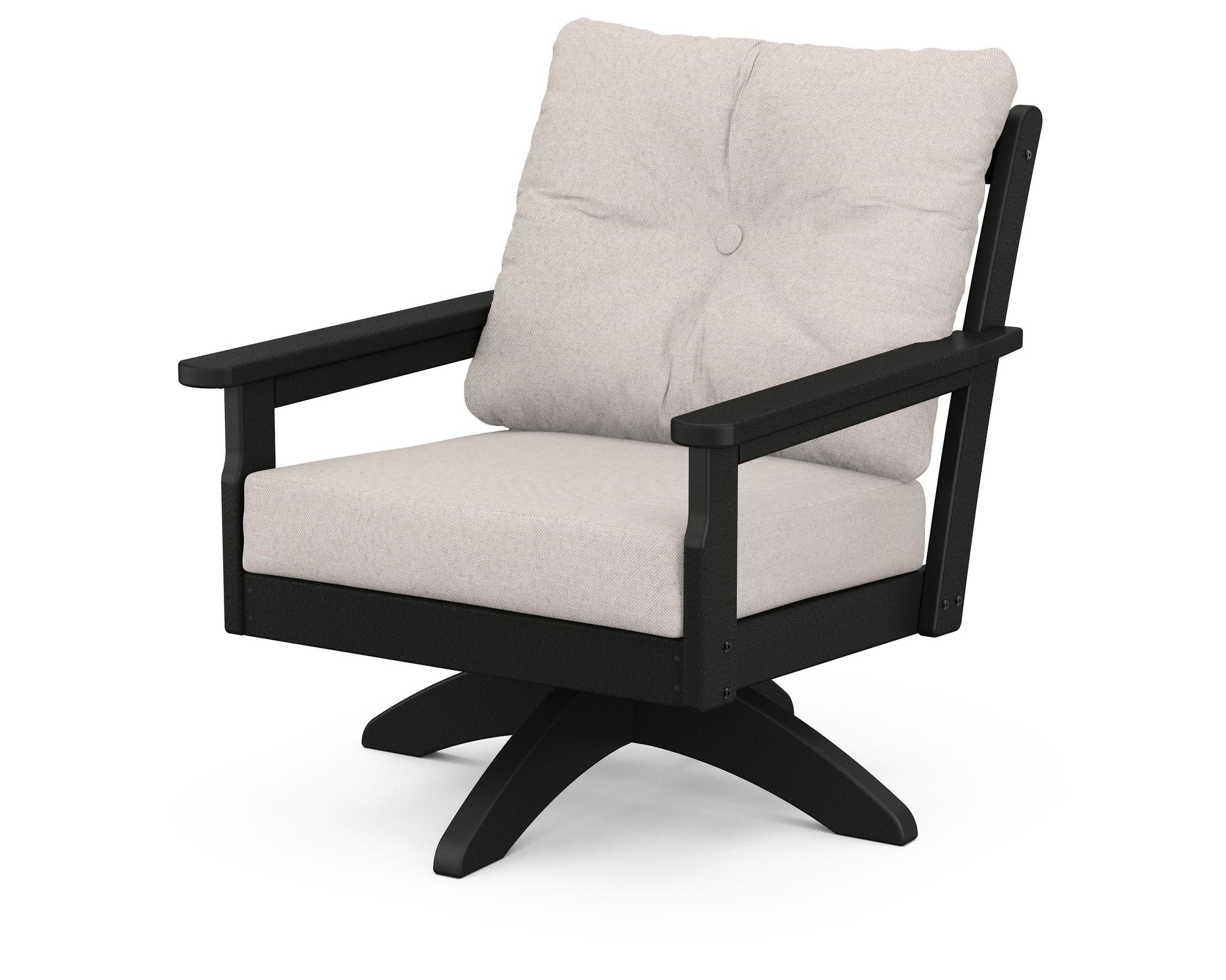 Polywood Vineyard Deep Seating Swivel Chair