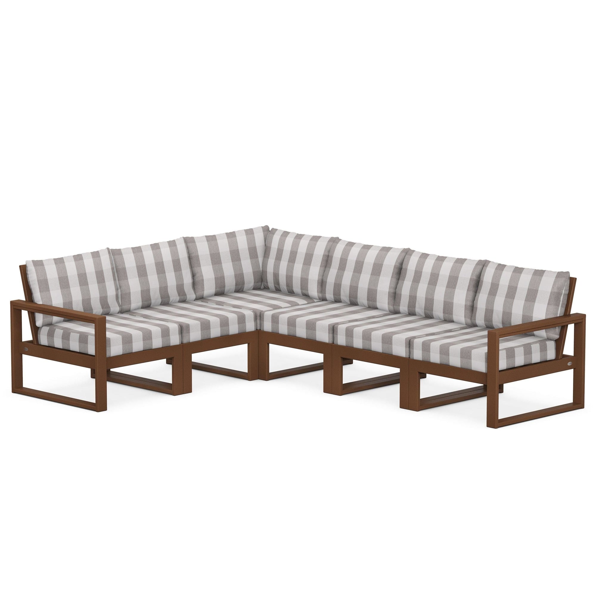 Polywood EDGE 6-Piece Modular Deep Seating Set