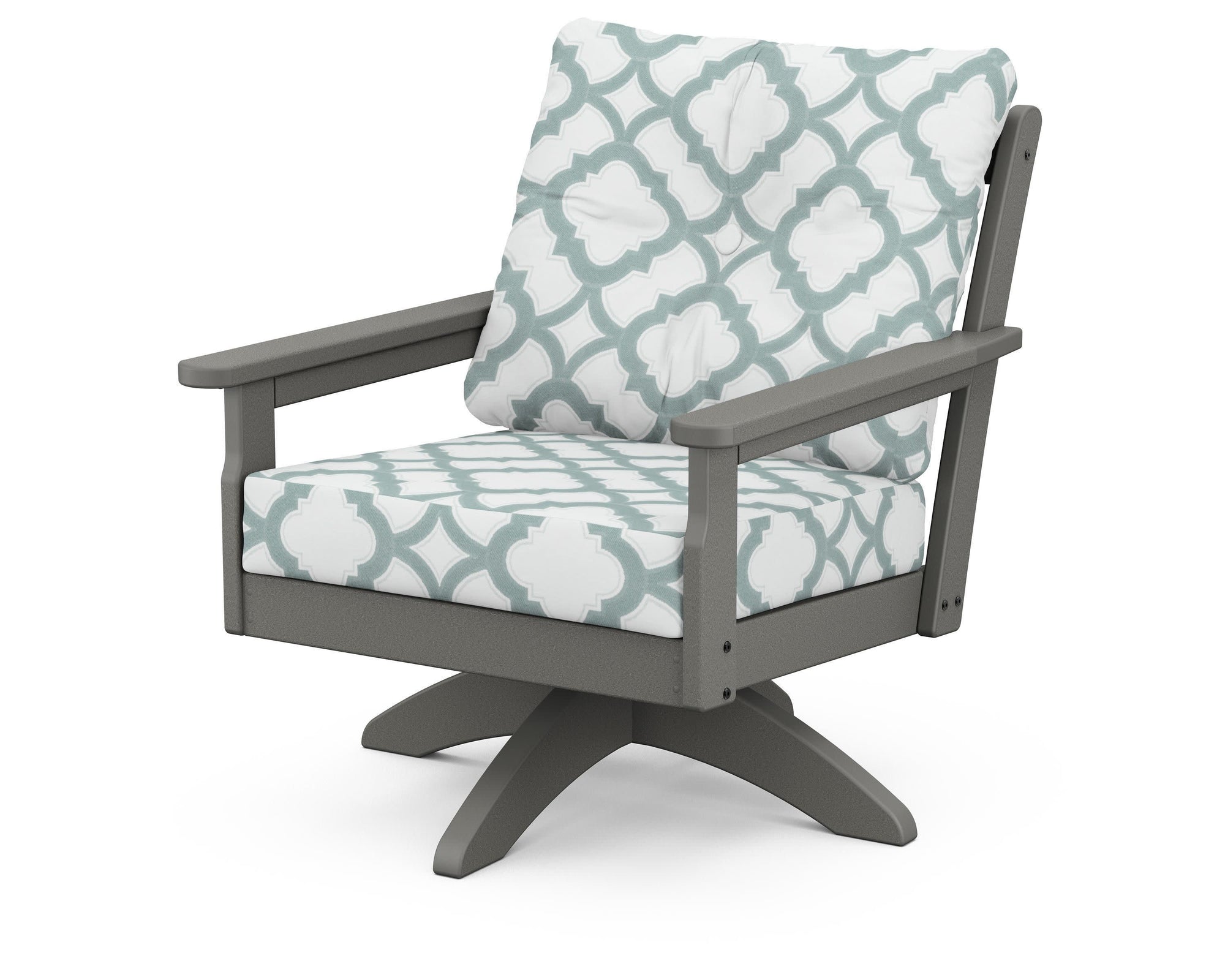Polywood Vineyard Deep Seating Swivel Chair