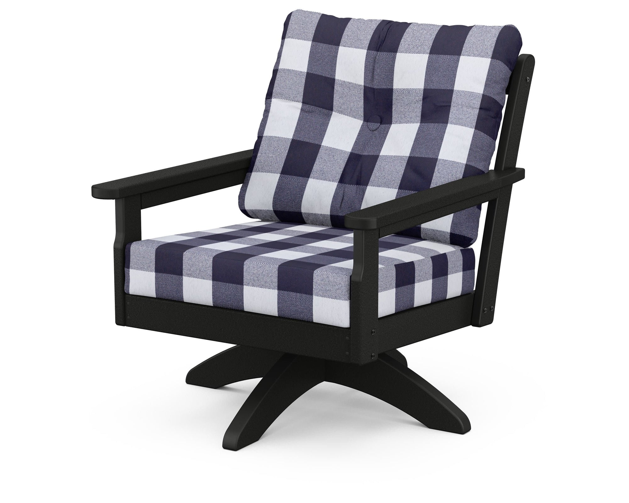 Polywood Vineyard Deep Seating Swivel Chair
