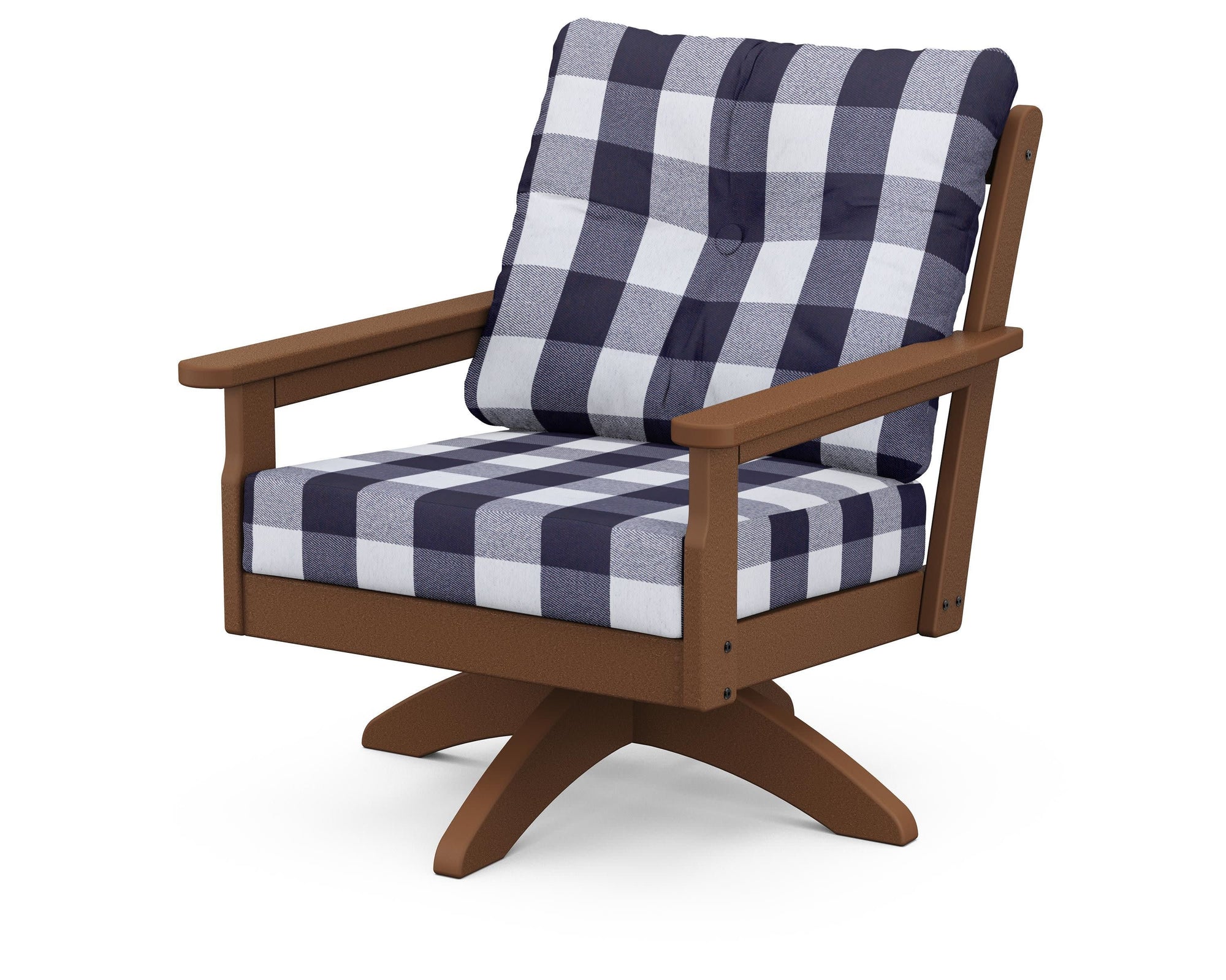 Polywood Vineyard Deep Seating Swivel Chair