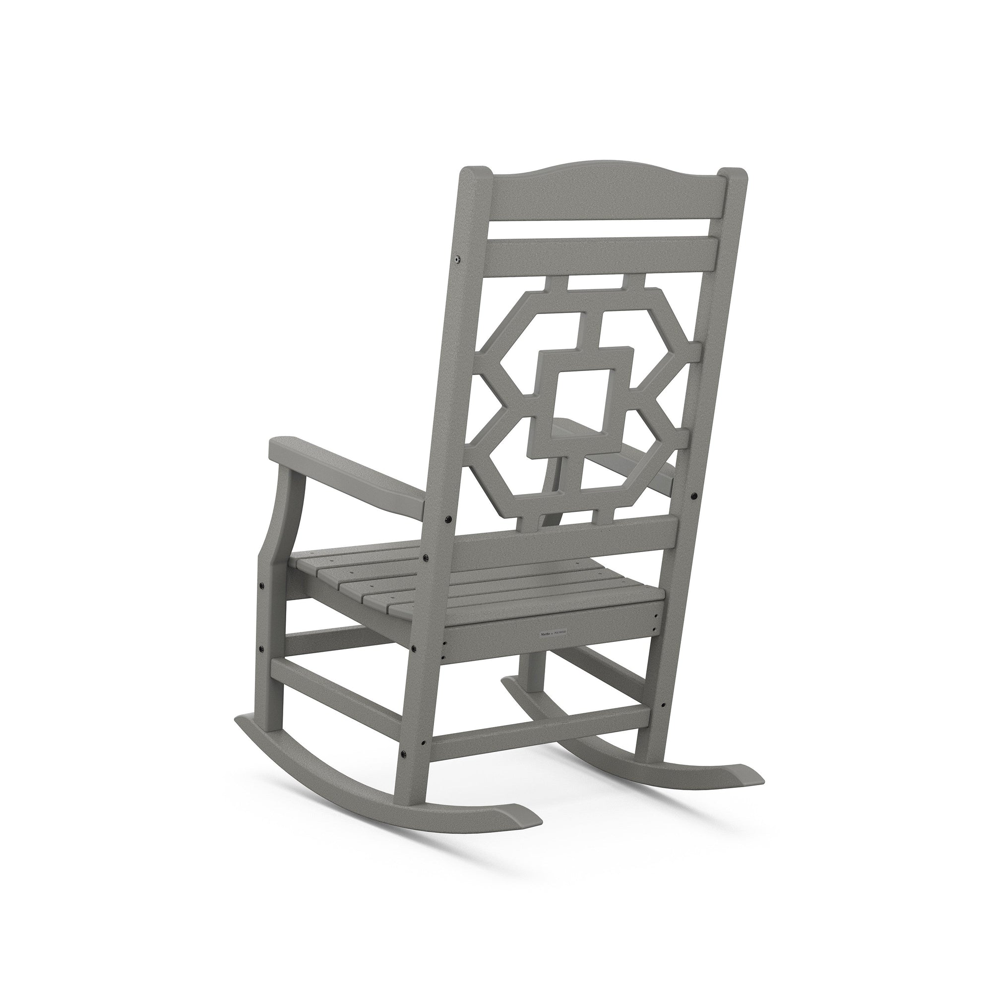 Polywood Chinoiserie Rocking Chair