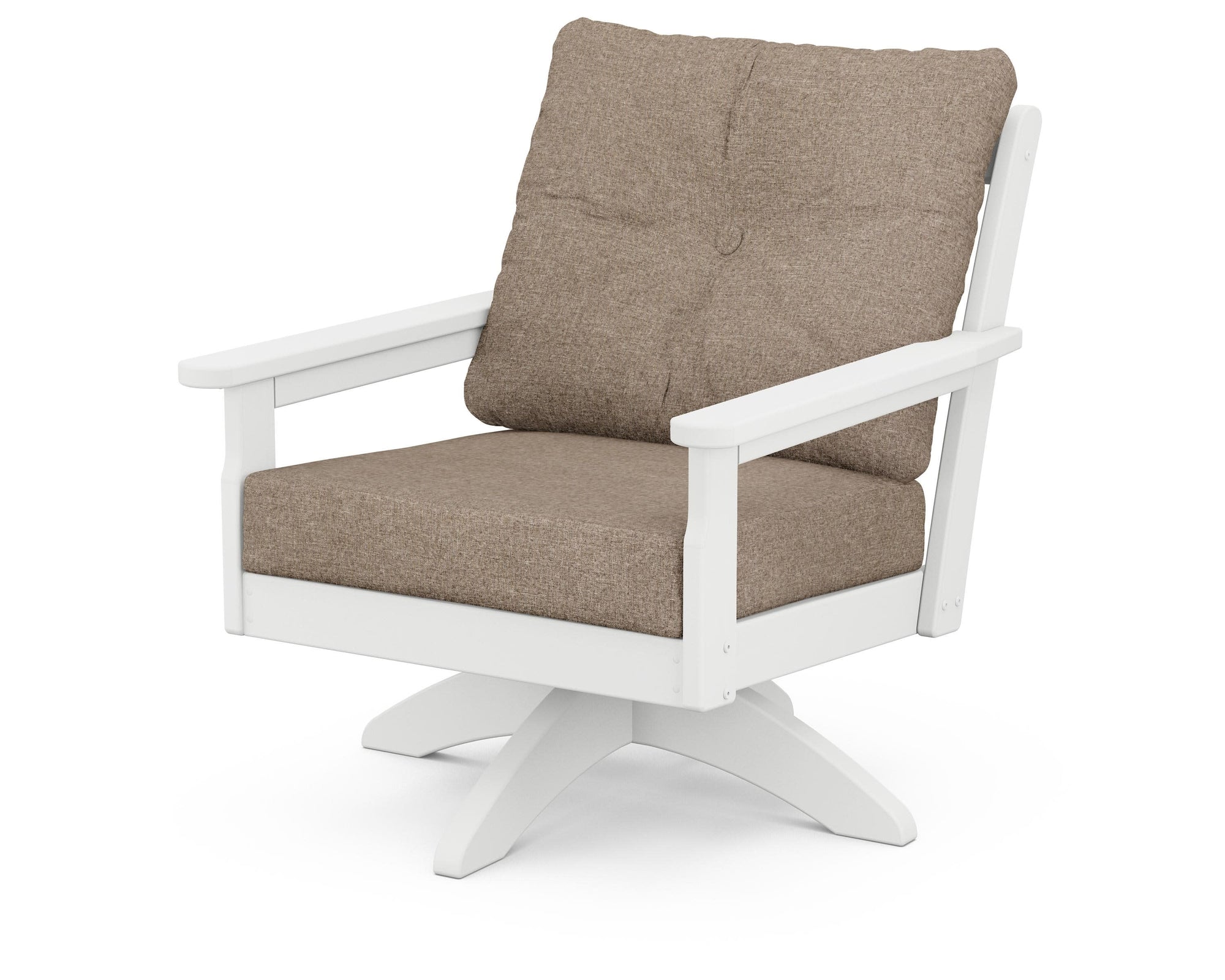 Polywood Vineyard Deep Seating Swivel Chair