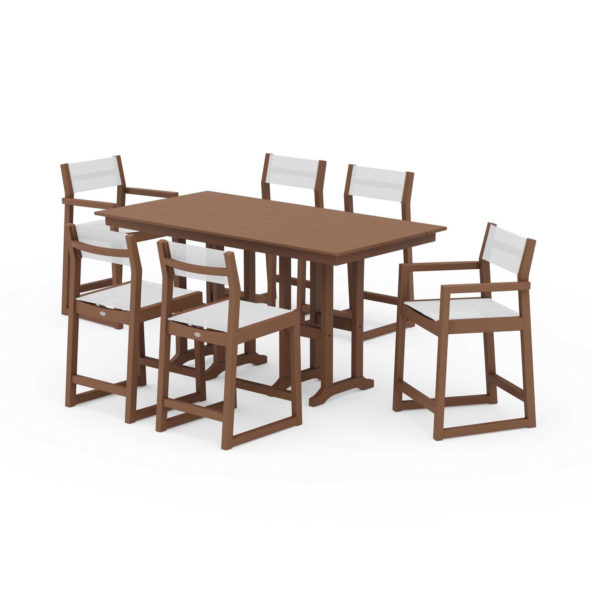 EDGE Sling 7-Piece Farmhouse Counter Set