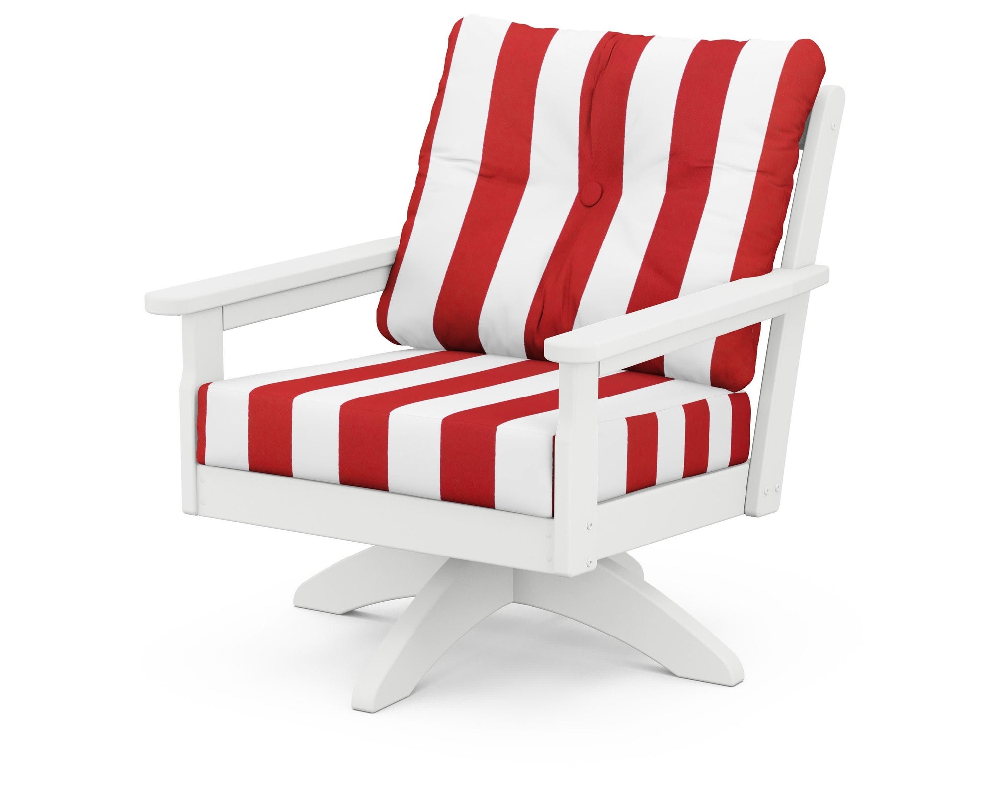 Polywood Vineyard Deep Seating Swivel Chair