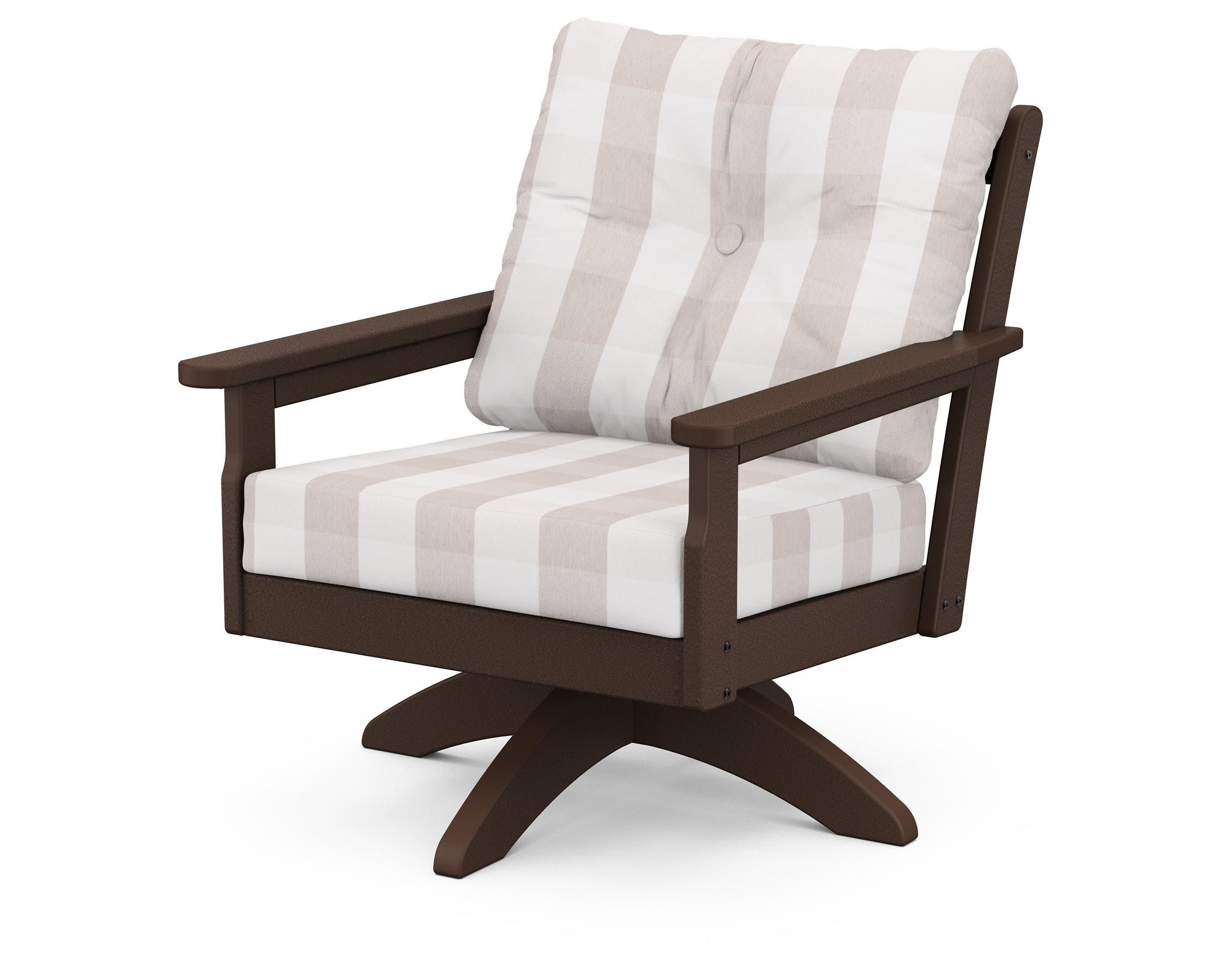 Polywood Vineyard Deep Seating Swivel Chair