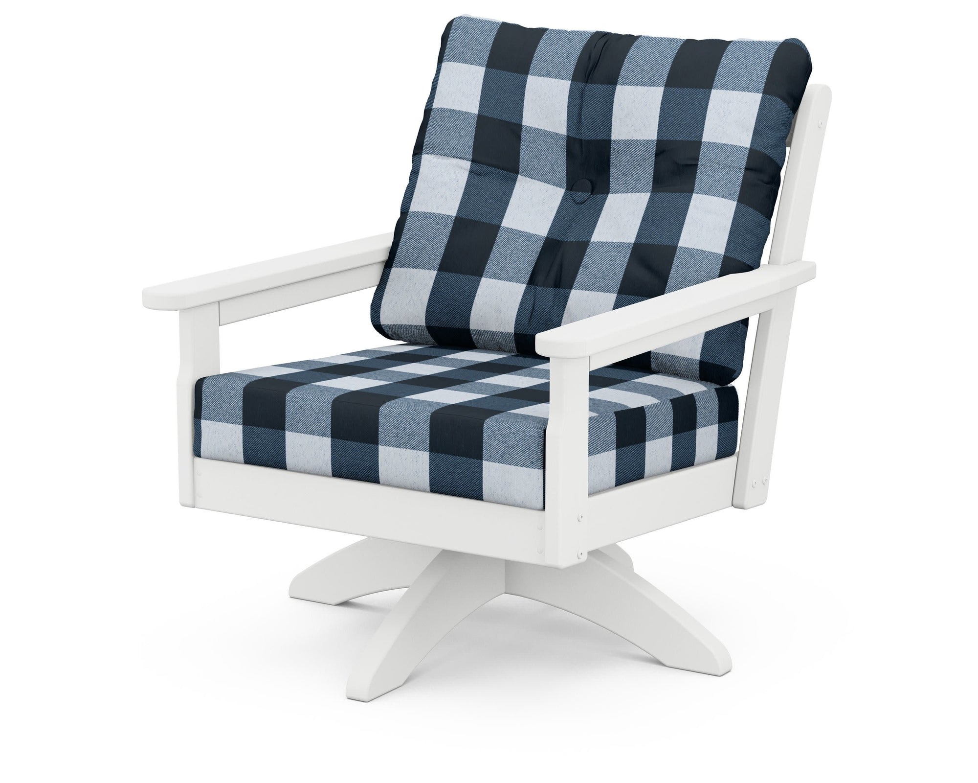 Polywood Vineyard Deep Seating Swivel Chair