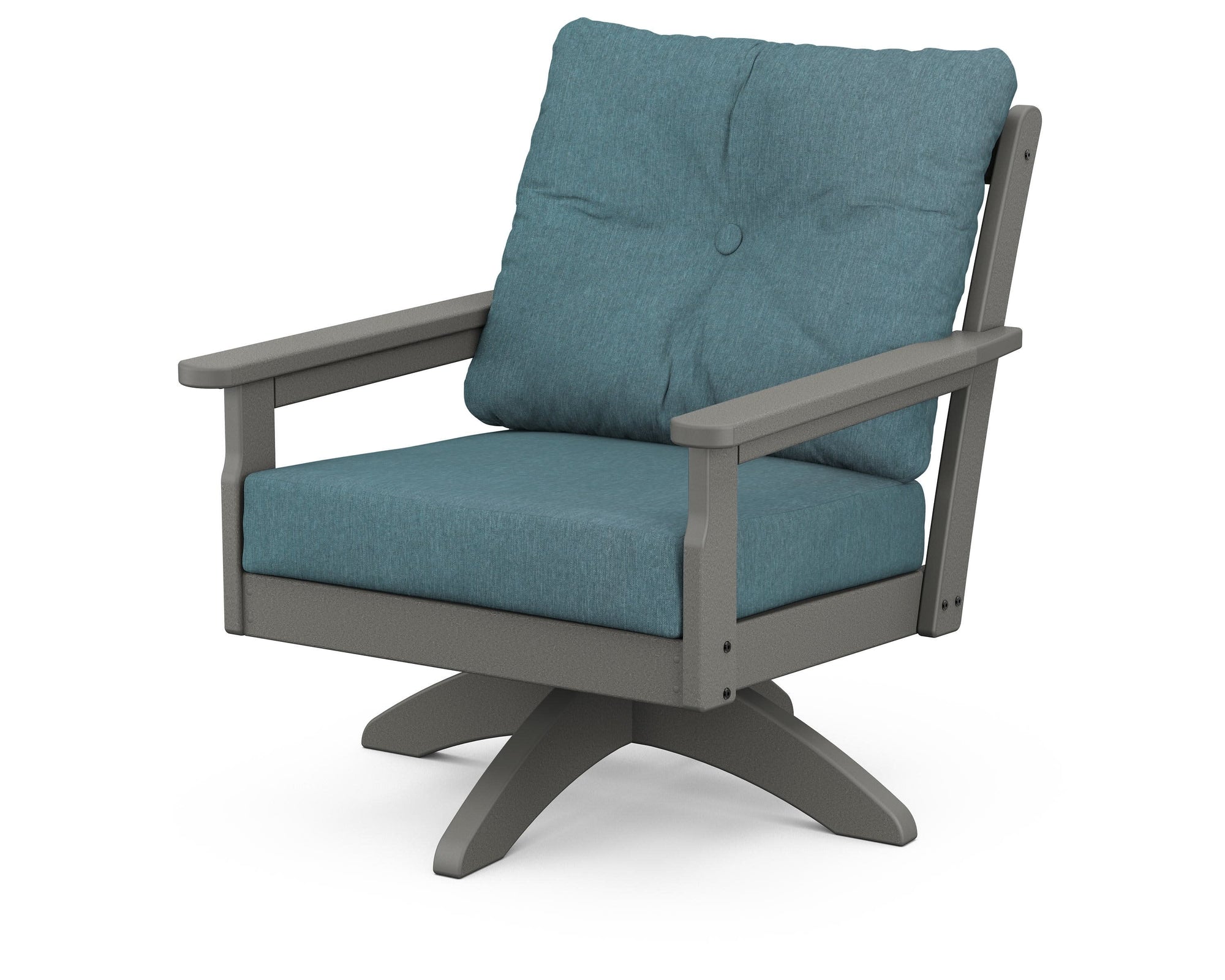 Polywood Vineyard Deep Seating Swivel Chair