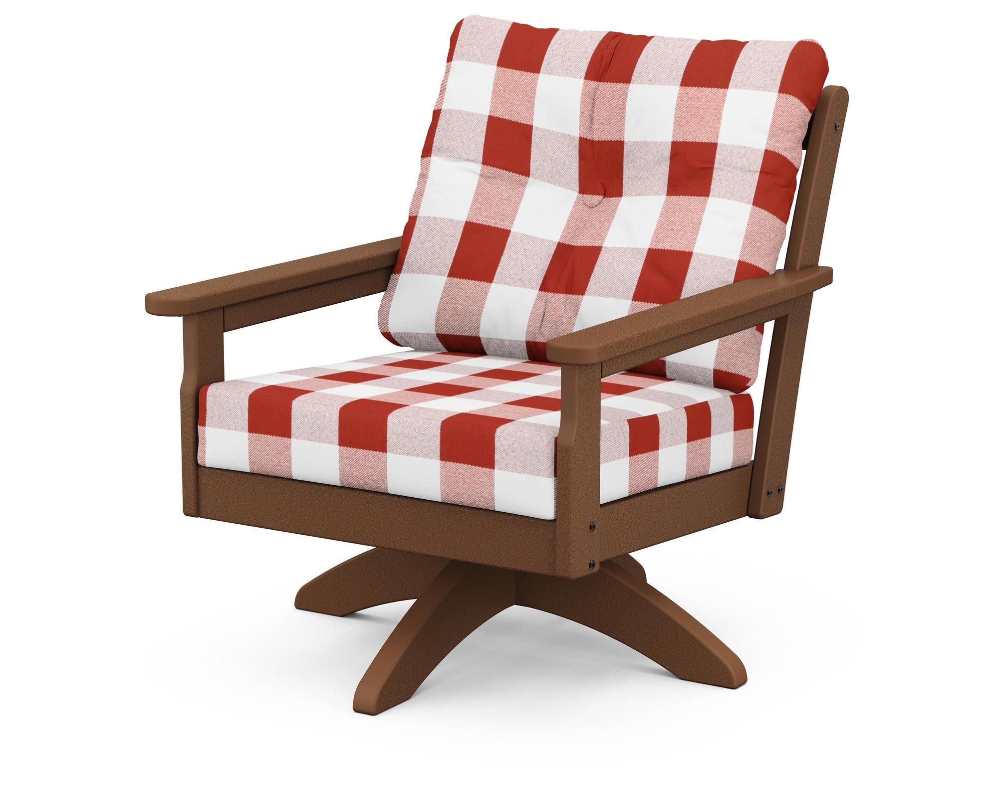 Polywood Vineyard Deep Seating Swivel Chair