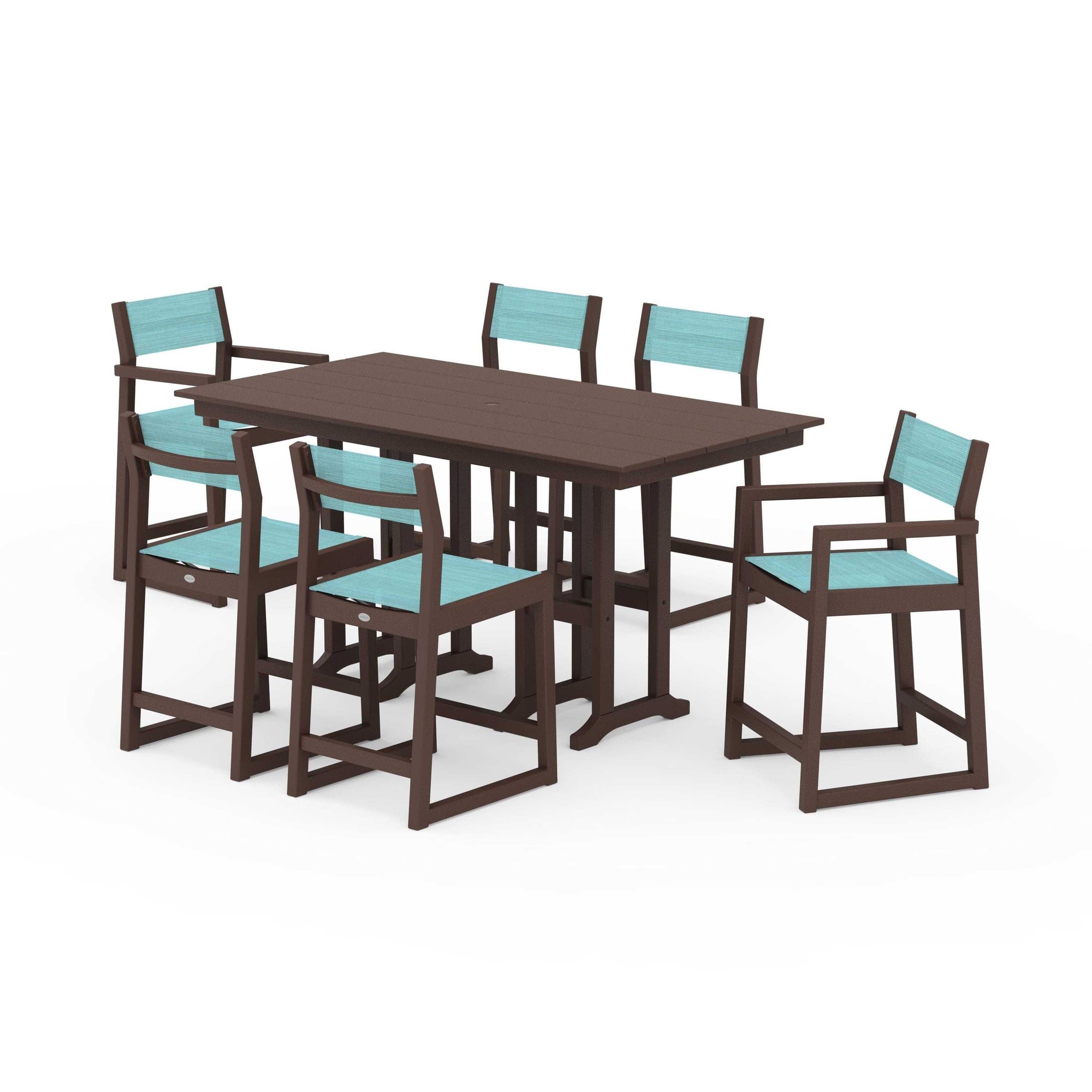 EDGE Sling 7-Piece Farmhouse Counter Set