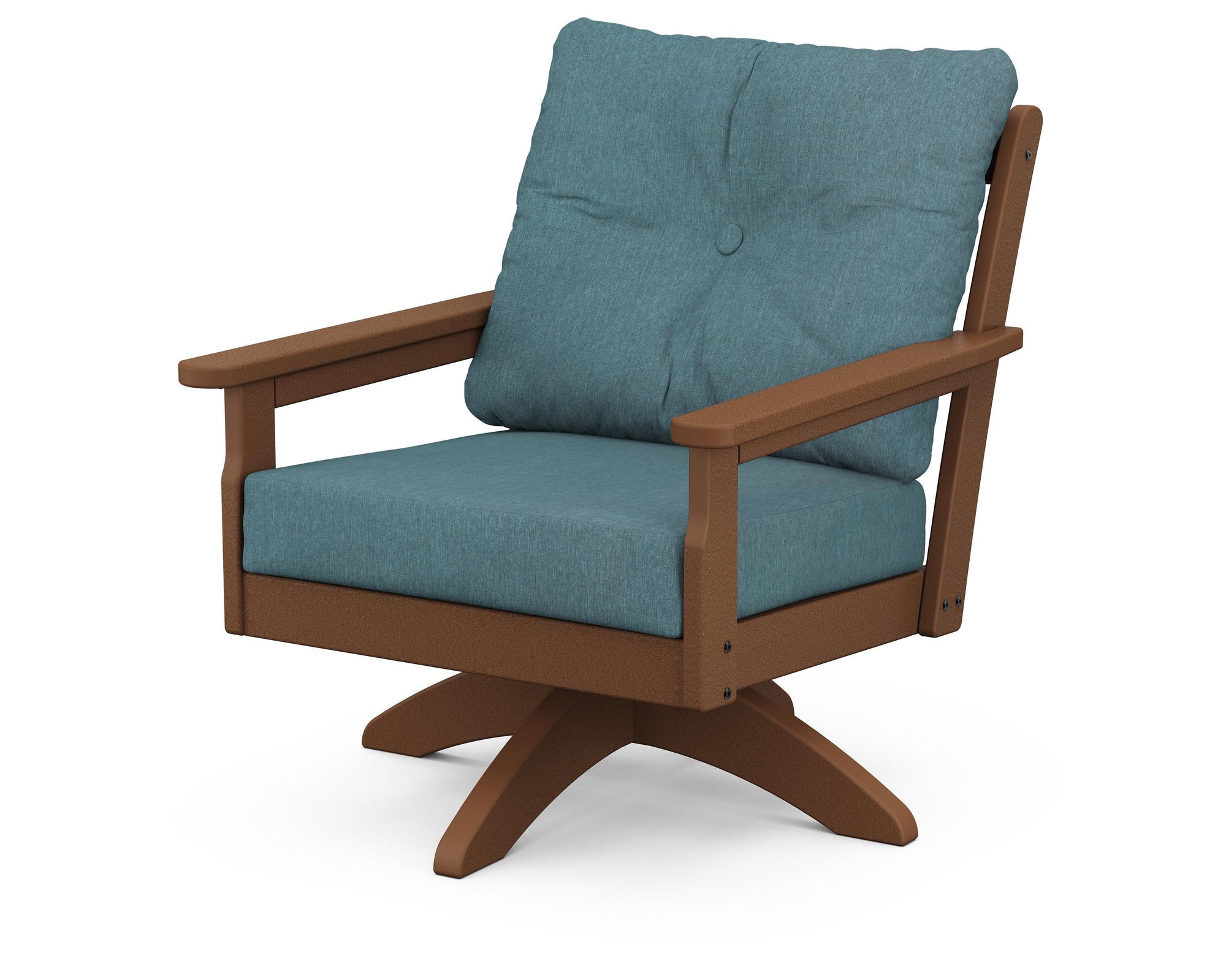 Polywood Vineyard Deep Seating Swivel Chair