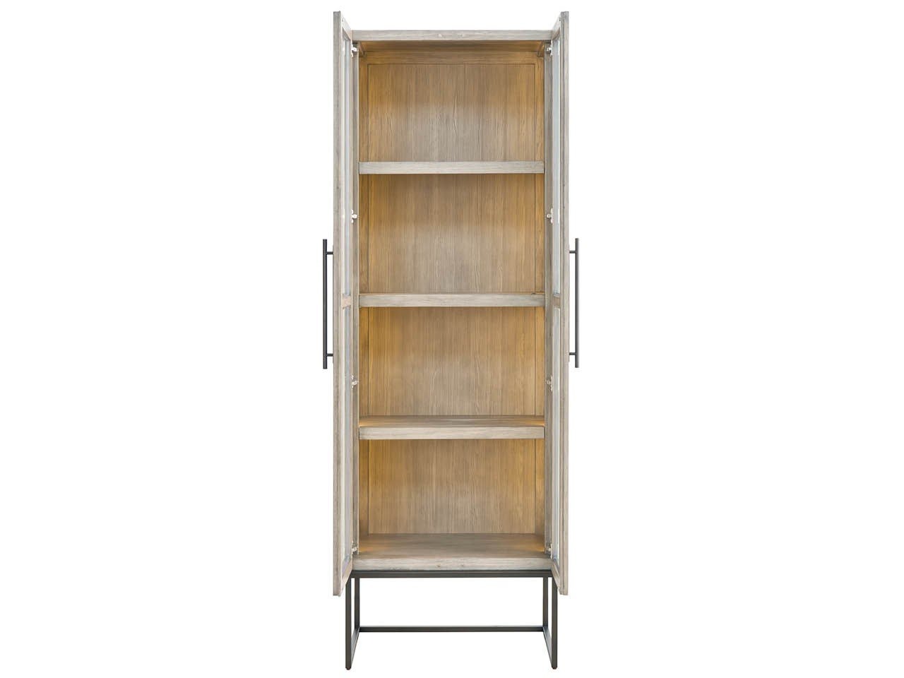 Dwell Glacier 85&quot; Tall Glass Display Cabinet