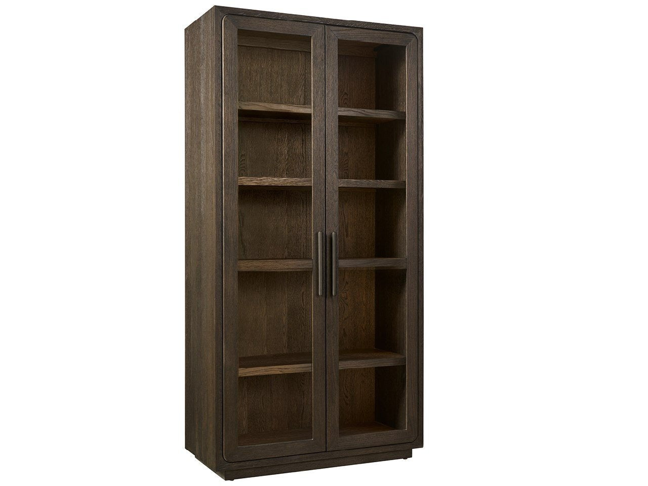 Modern Earth 84&quot; Tall Glass Display Cabinet